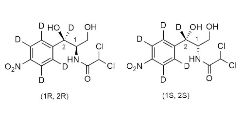 threo-Chloramphenicol-D<sub>5</sub>; 100 μg/ml in acetonitrile ISO 17034 Reference Material