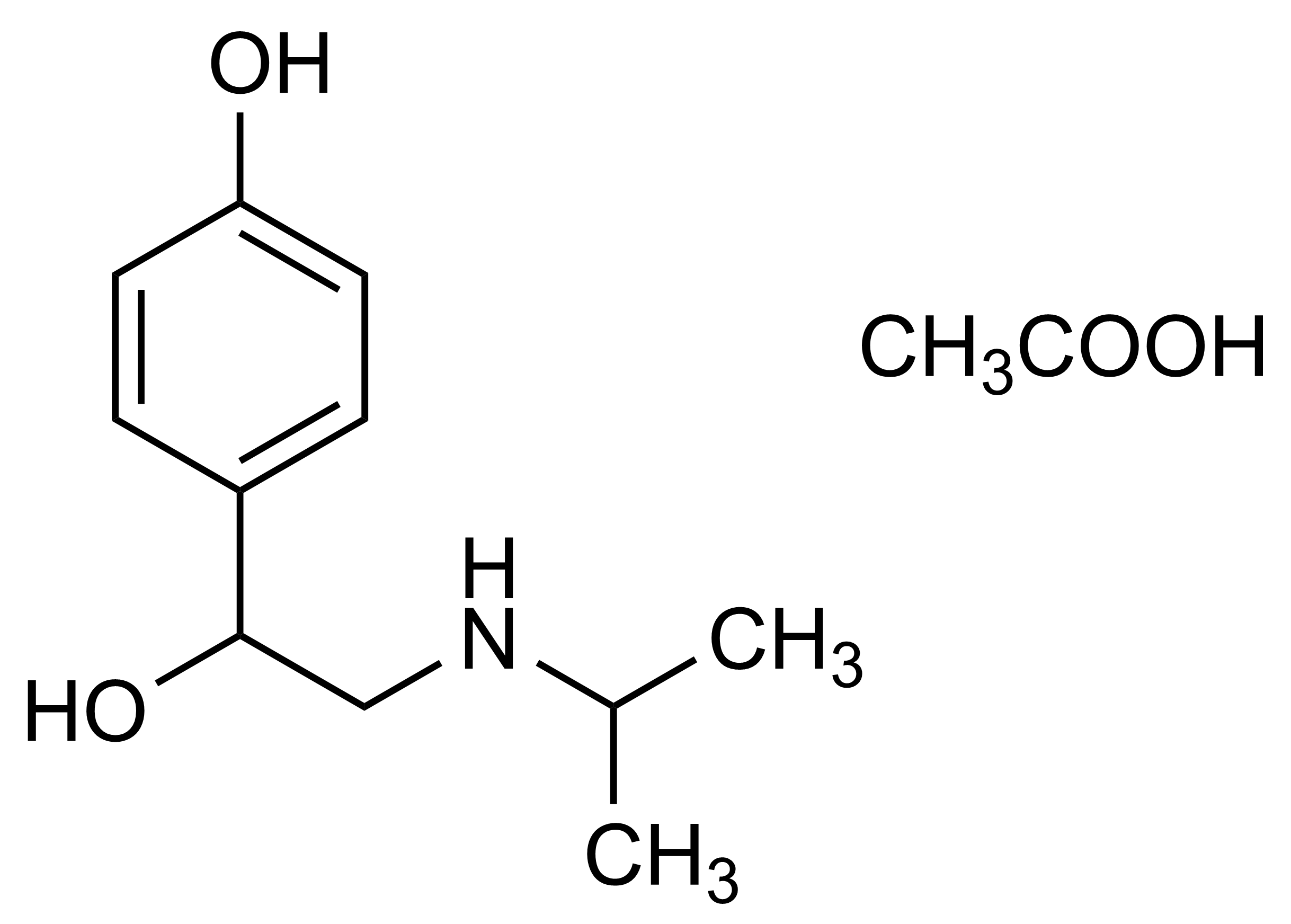 Molecular structure of Deterenol acetate Paraproterenol acetate N Isopropyloctop amine acetate reference standard for LC-MS/MS and GC-MS