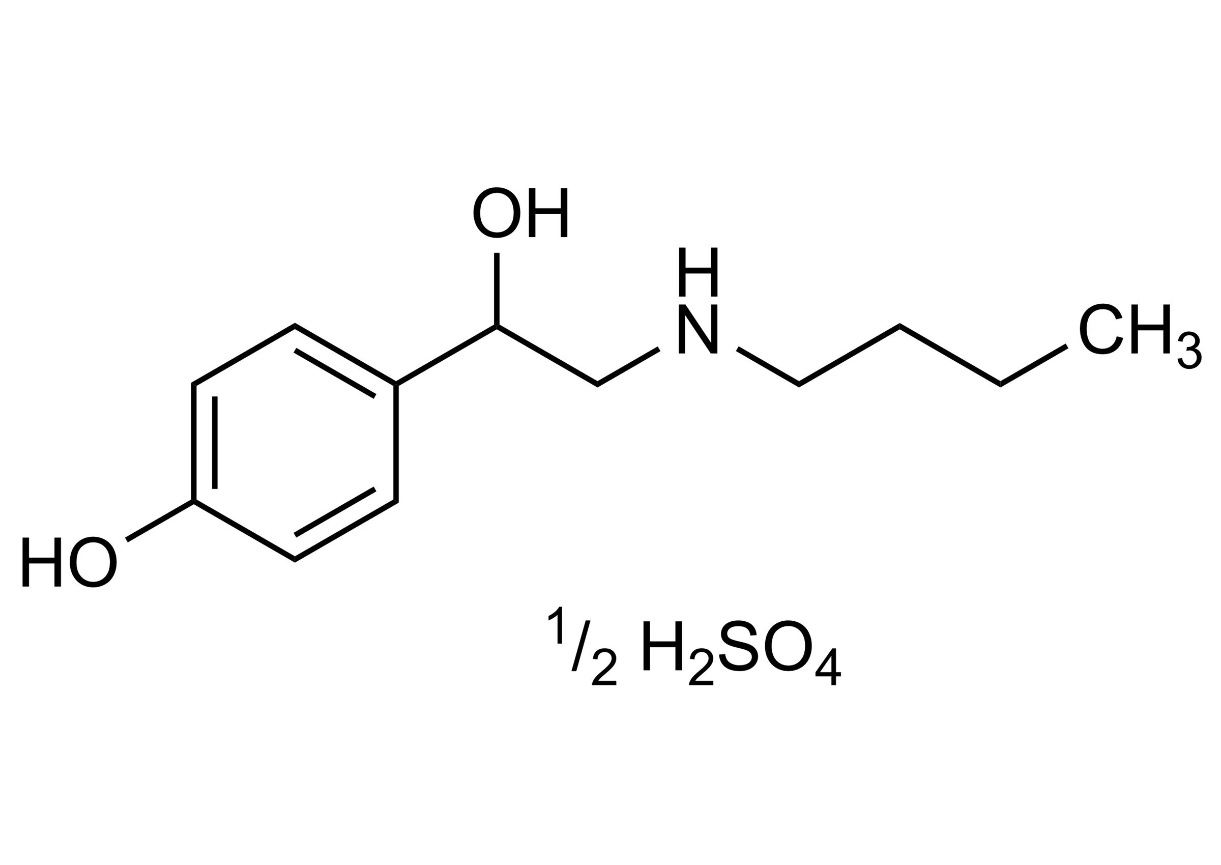 Bamethane hemisulfate Reference Standard Structure (CAS 5716-20-1) Bamethane hemisulfate molecular structure reference standard (CAS 5716-20-1)
