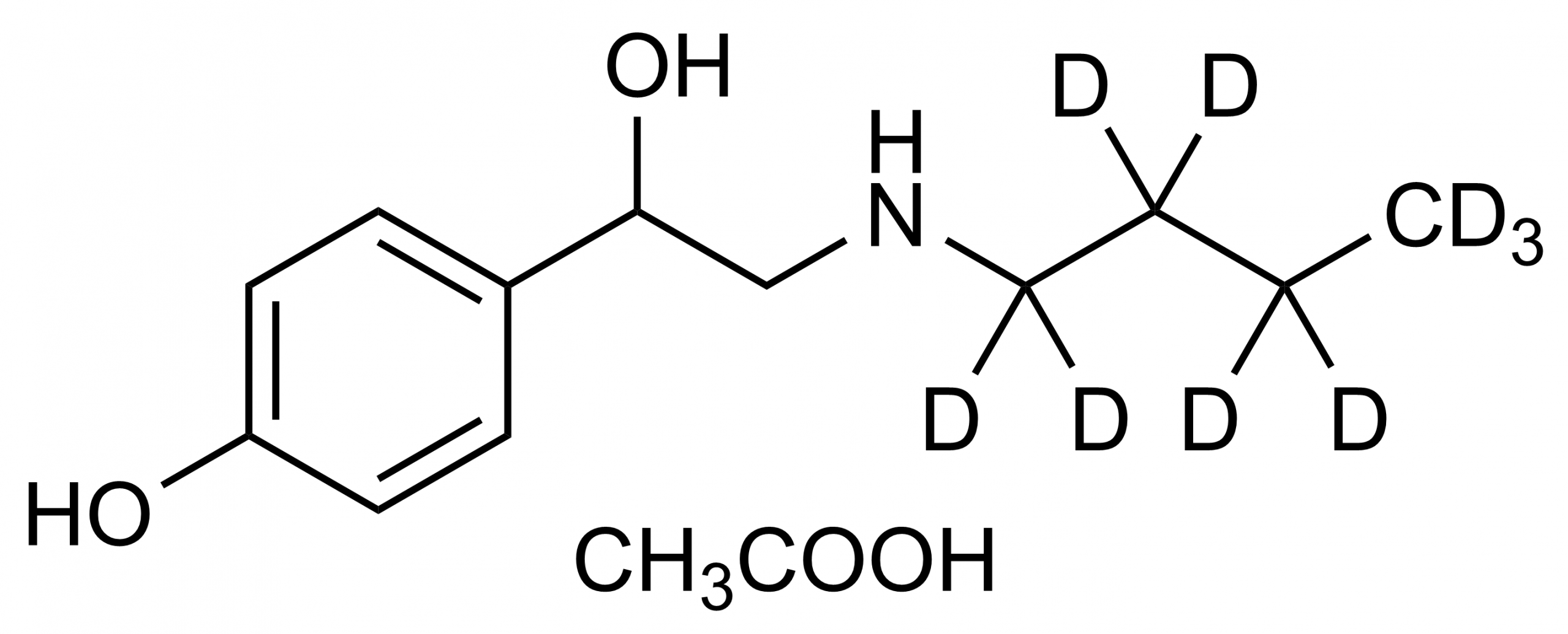Bamethane-D9 acetate Reference Standard Molecular Structure Bamethane-D9 acetate reference standard molecular structure for LC-MS/MS and GC-MS analysis