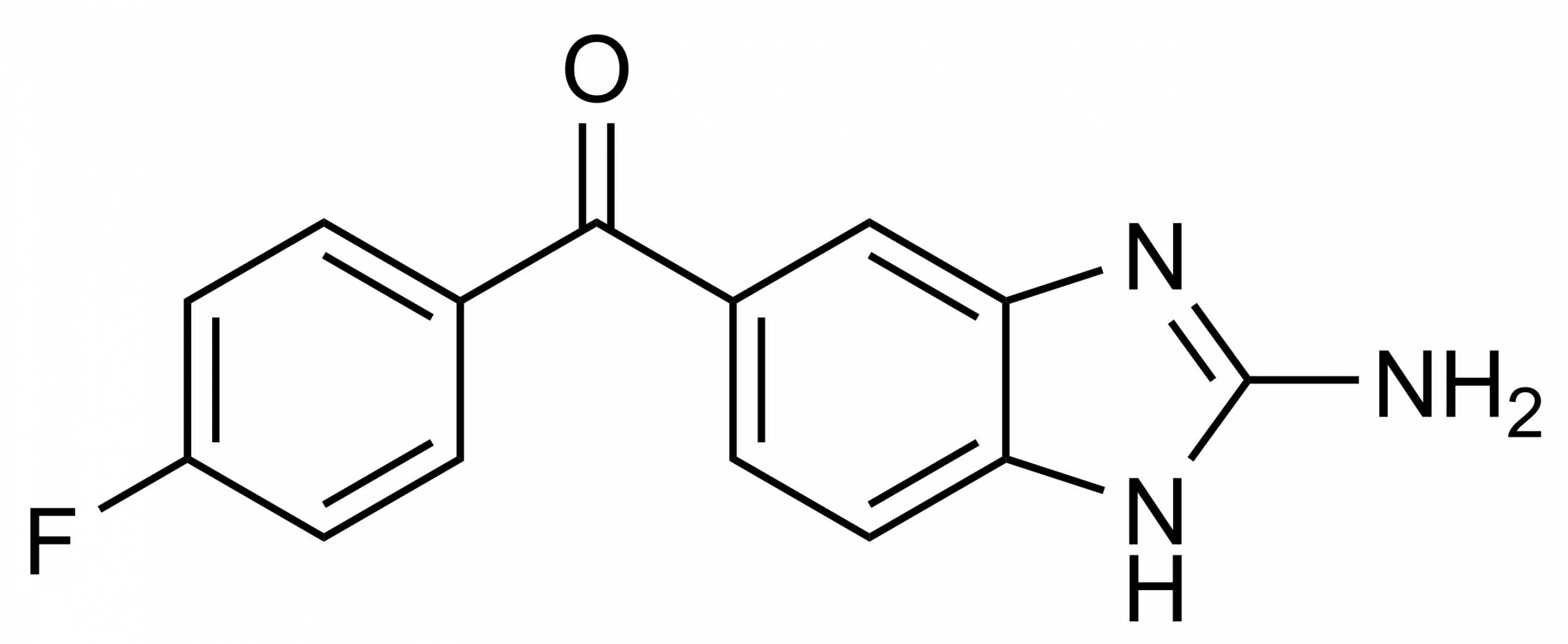 2-Aminoflubendazole Reference Standard Structure 2-Aminoflubendazole reference standard molecular structure (CAS 82050-13-3)