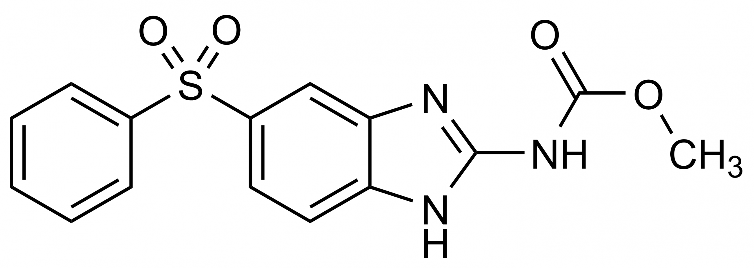 Fenbendazole sulfone Reference Standard - Molecular Structure Fenbendazole sulfone reference standard molecular structure for LC-MS/MS and GC-MS