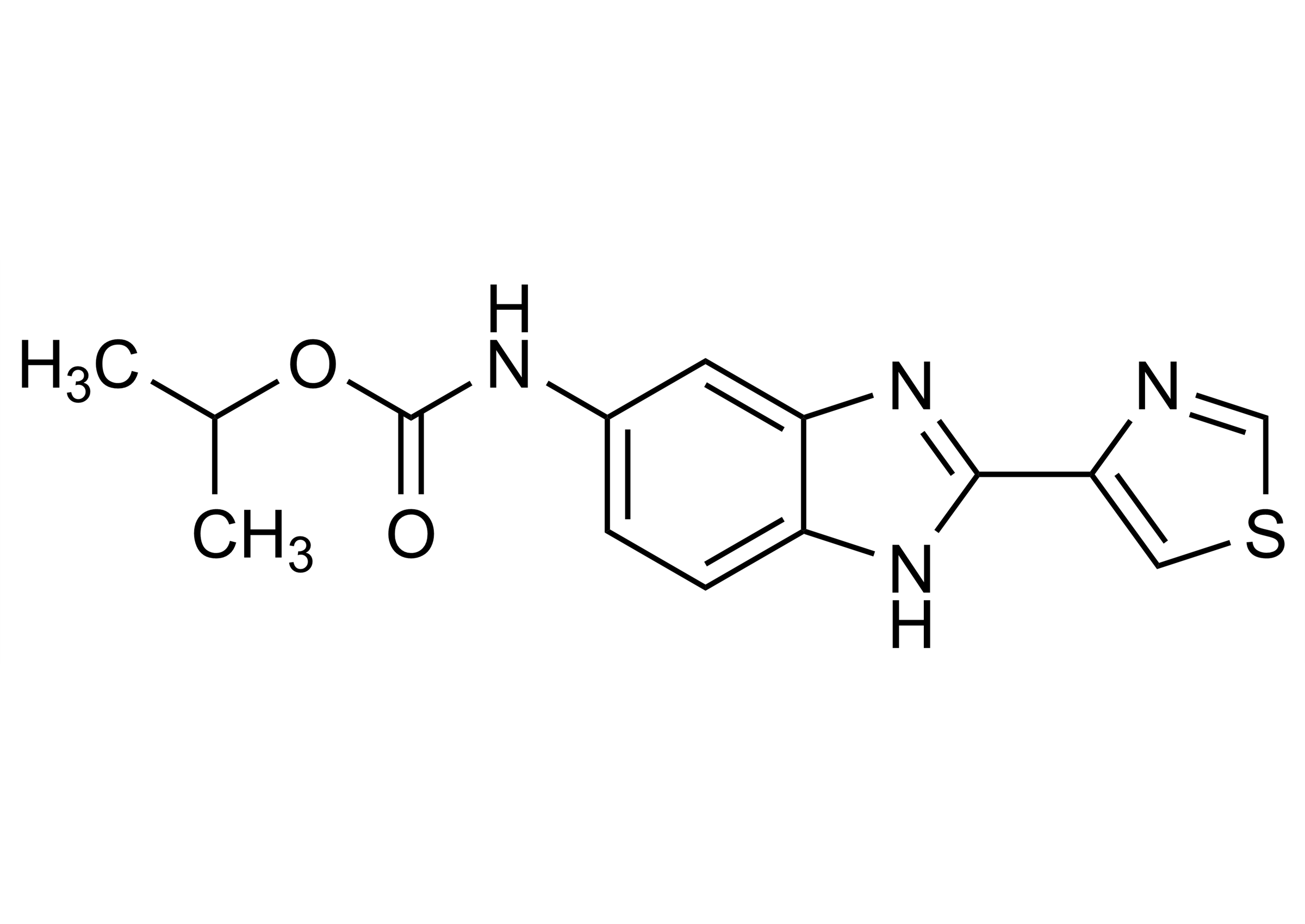 Cambendazole Reference Standard for LC-MS/MS and GC-MS Quantification Cambendazole reference standard molecular structure (CAS 26097-80-3)