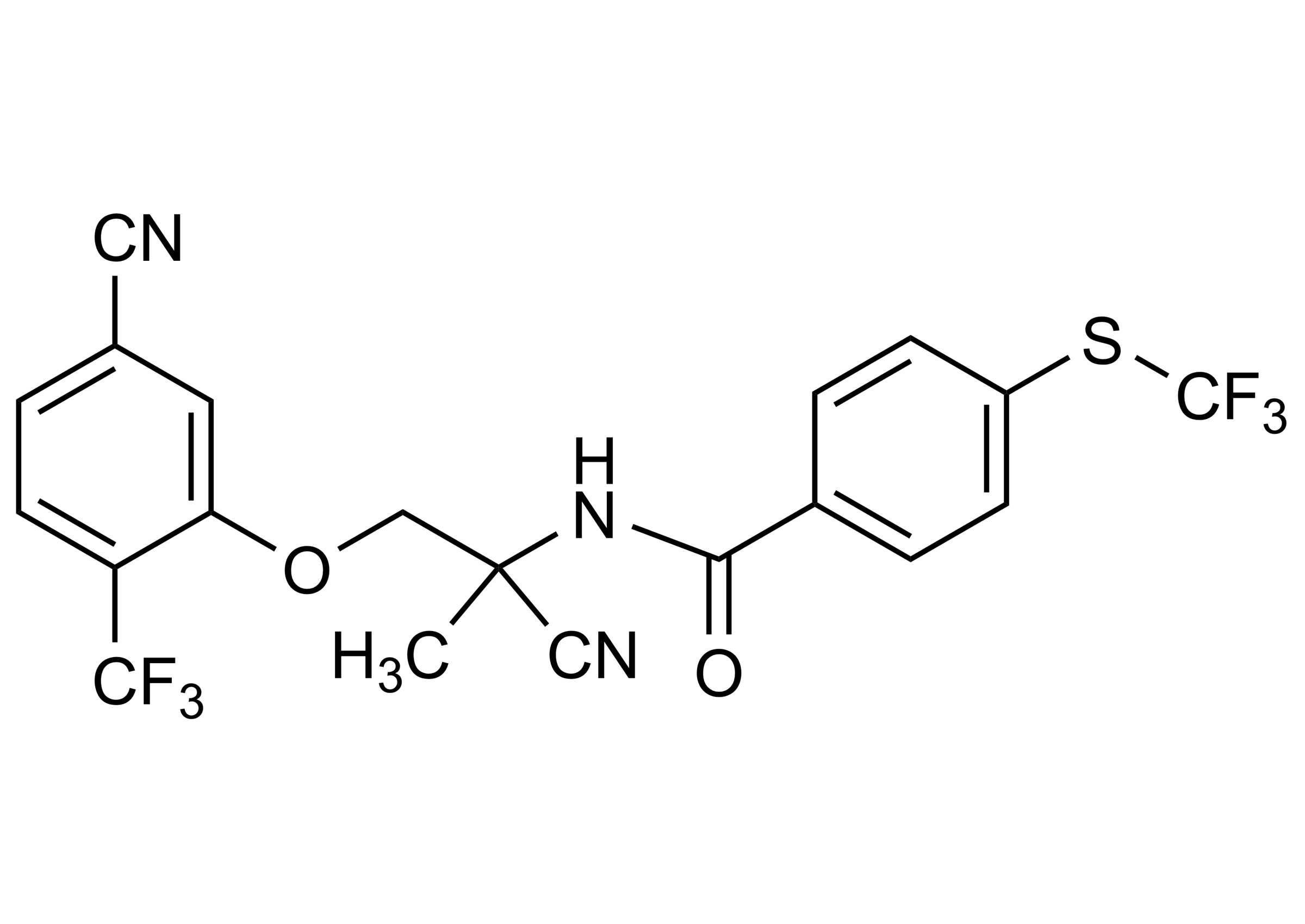 Monepantel Reference Standard Structure - CAS 851976-50-6 Monepantel reference standard molecular structure (CAS 851976-50-6) for LC-MS/MS and GC-MS