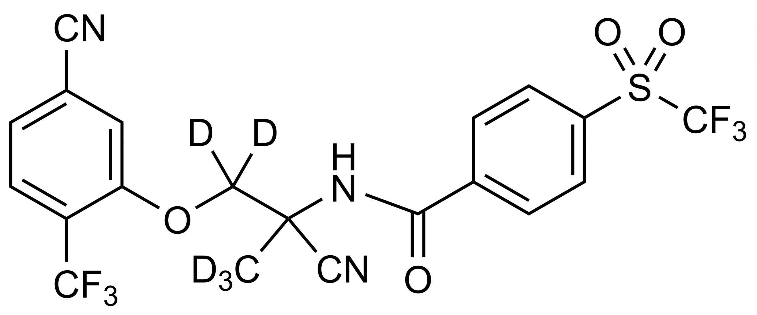 Structure of Monepantel sulfone D5 reference standard for LC-MS/MS and GC-MS analysis