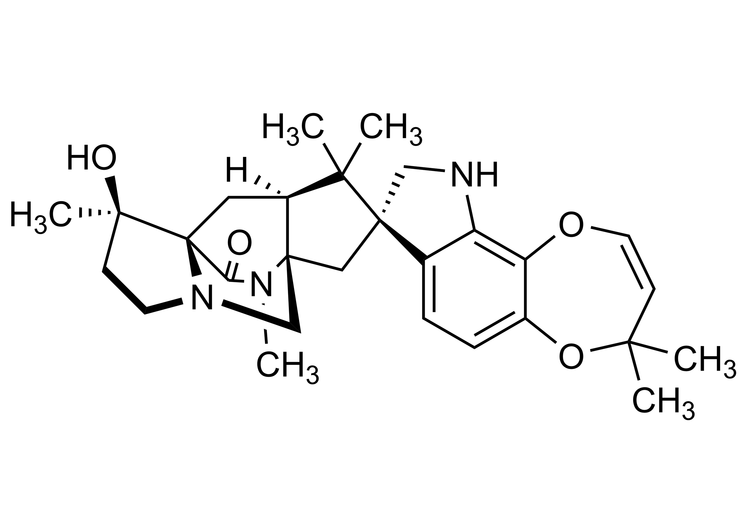 Molecular Structure of Derquantel 2-Deoxoparaherquamide A PNU 141962 Reference Standard Derquantel 2-Deoxoparaherquamide A PNU 141962 reference standard molecular structure (CAS 187865-22-1)