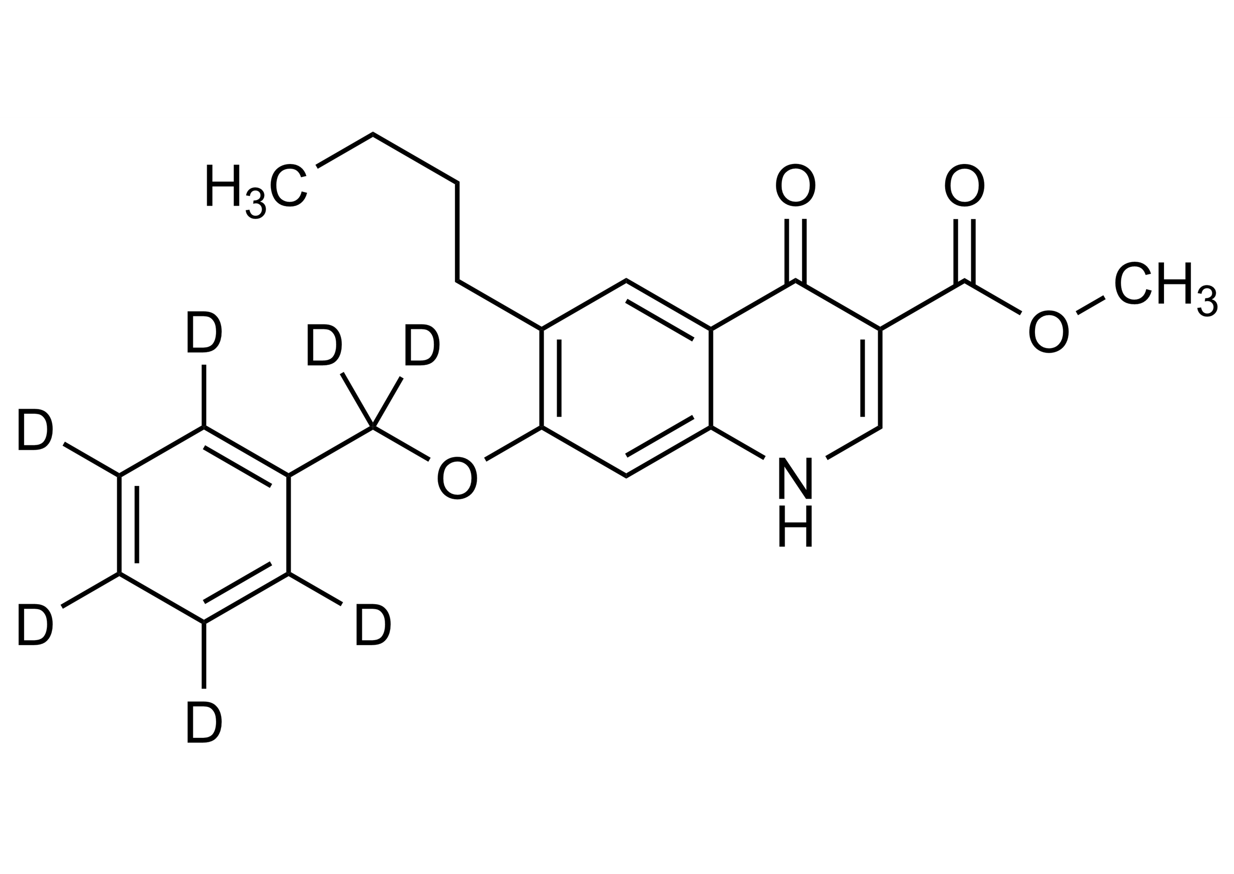 Nequinate D7 Reference Standard Structure Nequinate D7 reference standard molecular structure, CAS 1584701-10-9