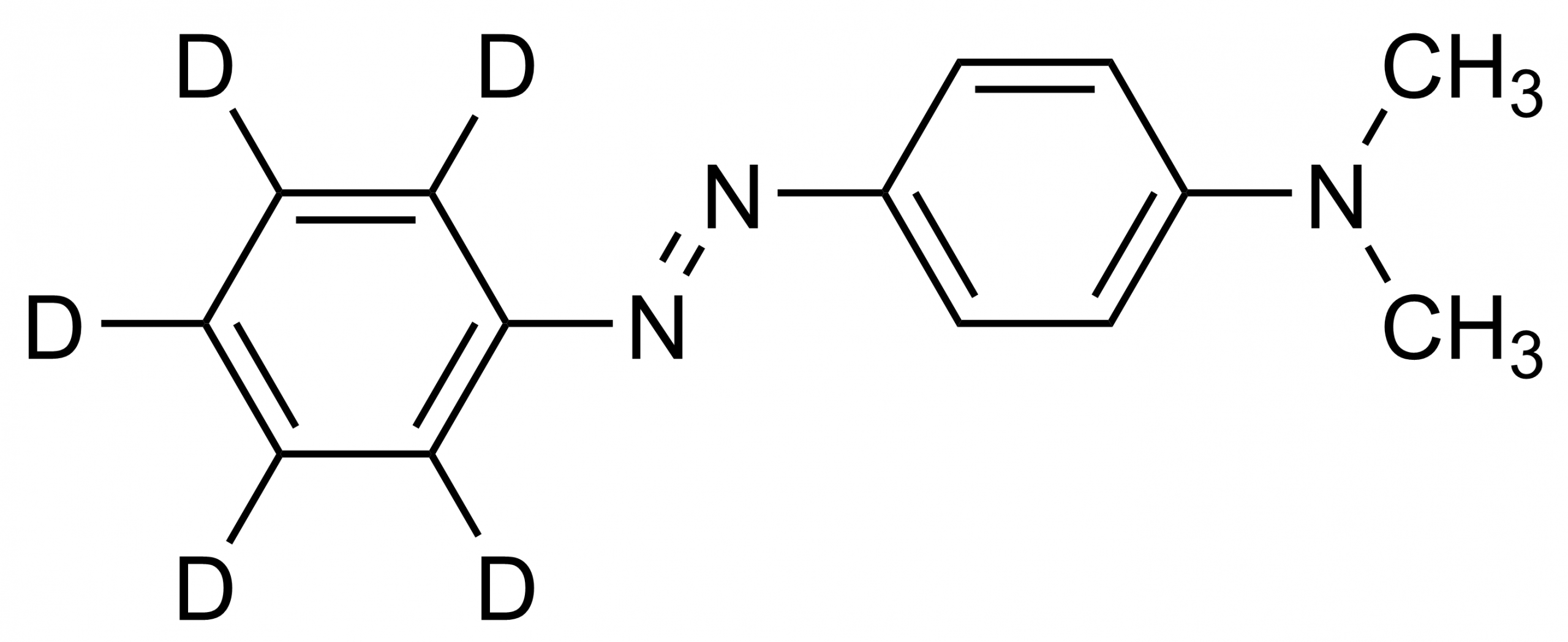 Dimethyl yellow-D5 Butter yellow-(phenyl-D5) Reference Standard Structure Dimethyl yellow-D5 Butter yellow-(phenyl-D5) molecular structure reference standard for LC-MS/MS and GC-MS