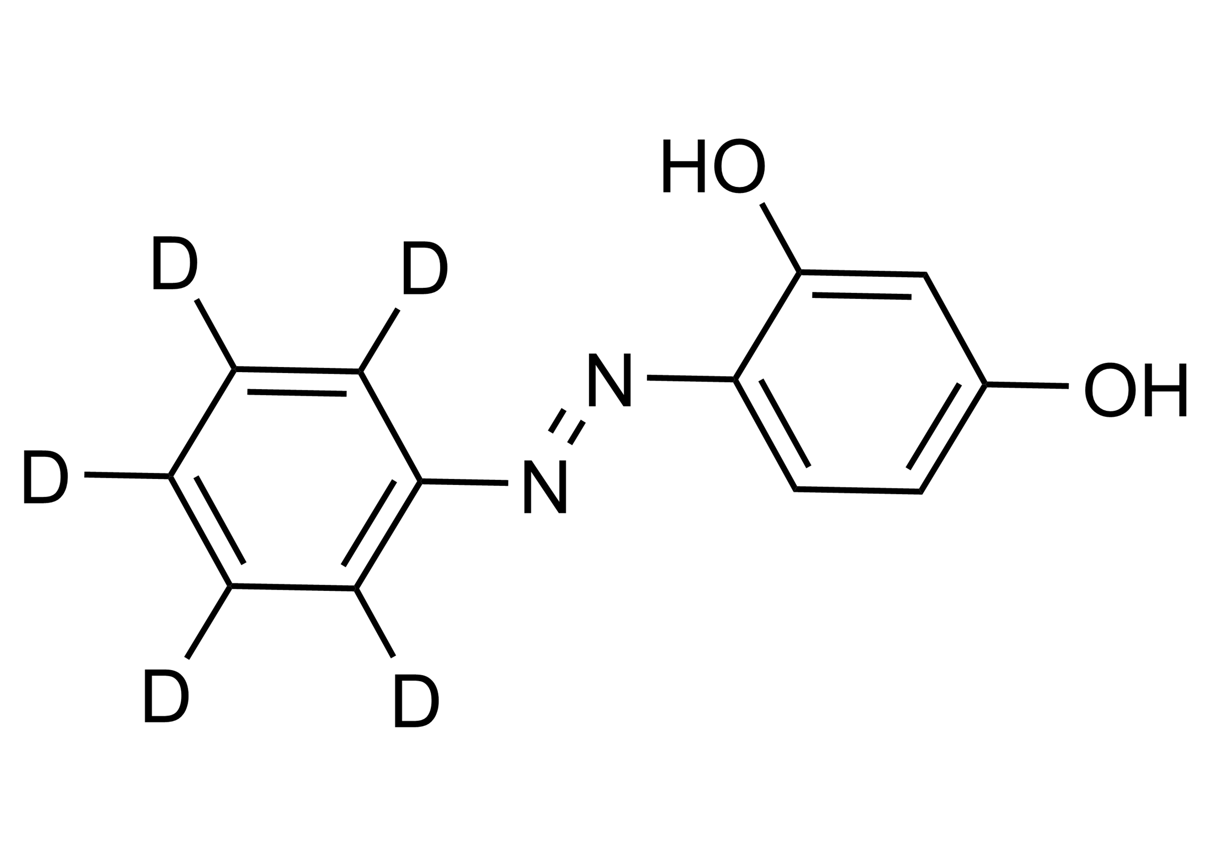 Sudan Orange G D5 Reference Standard Molecular Structure Sudan Orange G D5 reference standard molecular structure for LC-MS/MS and GC-MS