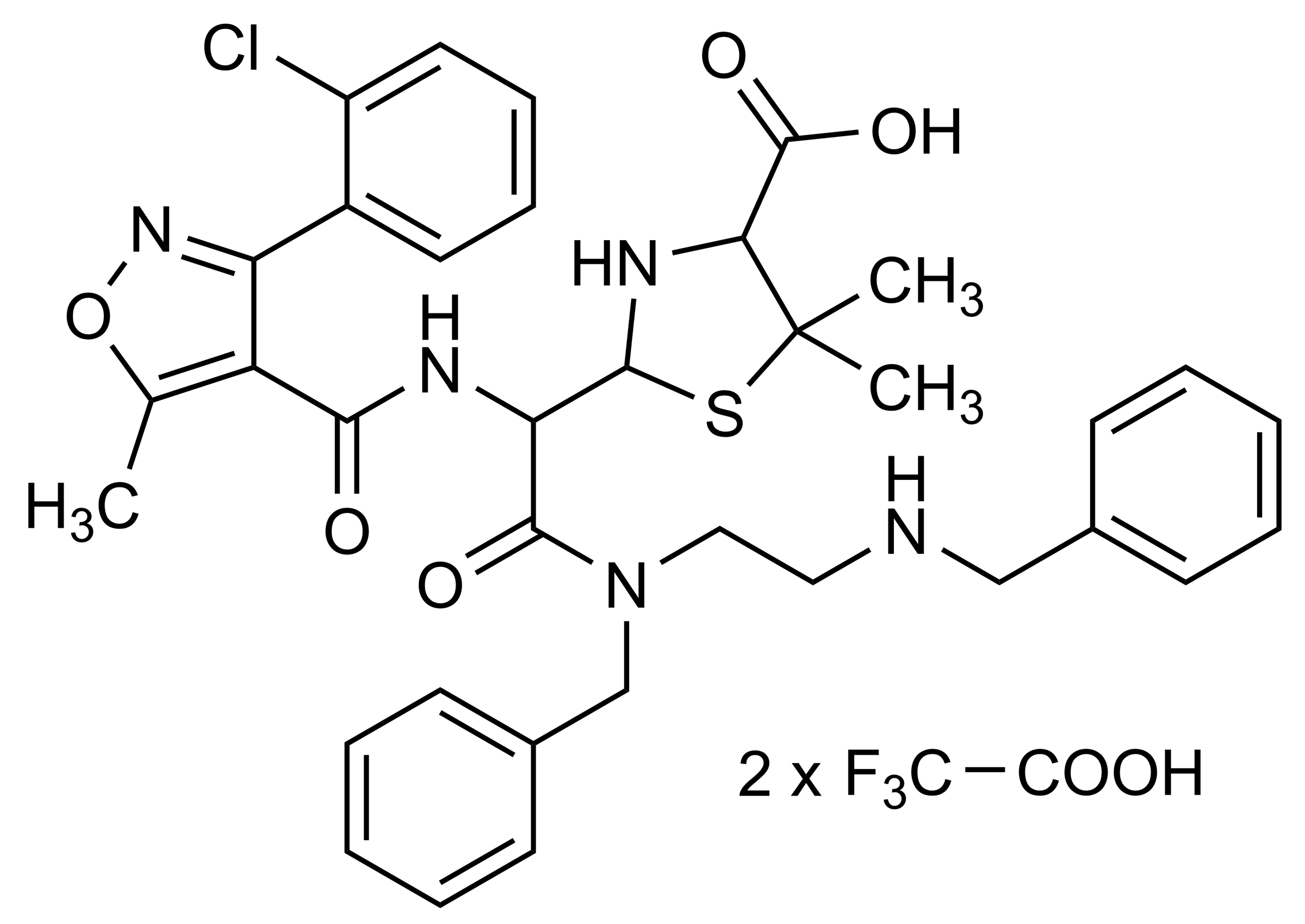 Cloxacillin benzathine Imp 1 TFA Reference Standard Structure Cloxacillin benzathine Imp 1 TFA reference standard molecular structure