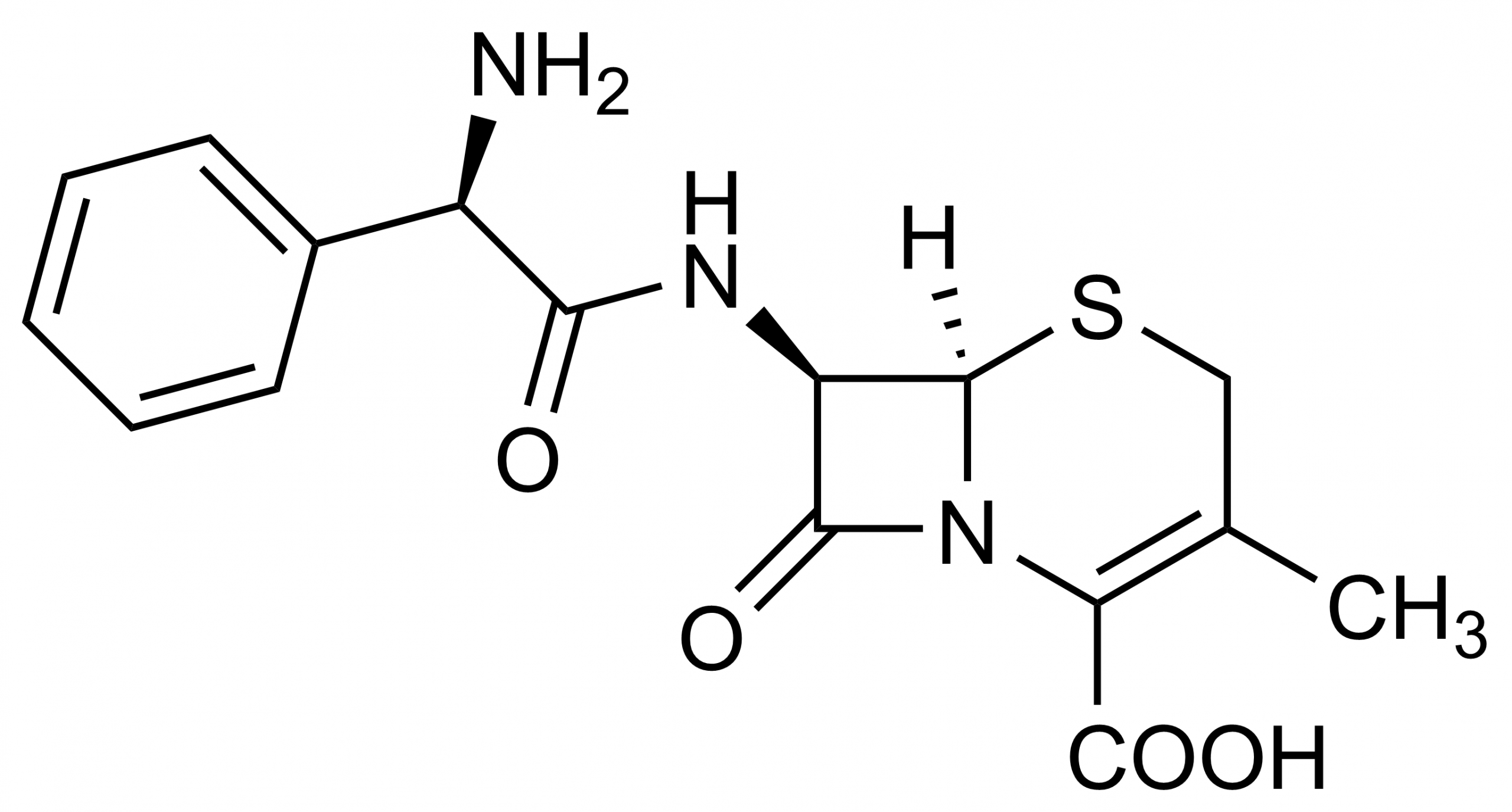 Cefalexin Cephalexin Reference Standard Structure Cefalexin Cephalexin reference standard molecular structure, CAS 15686-71-2