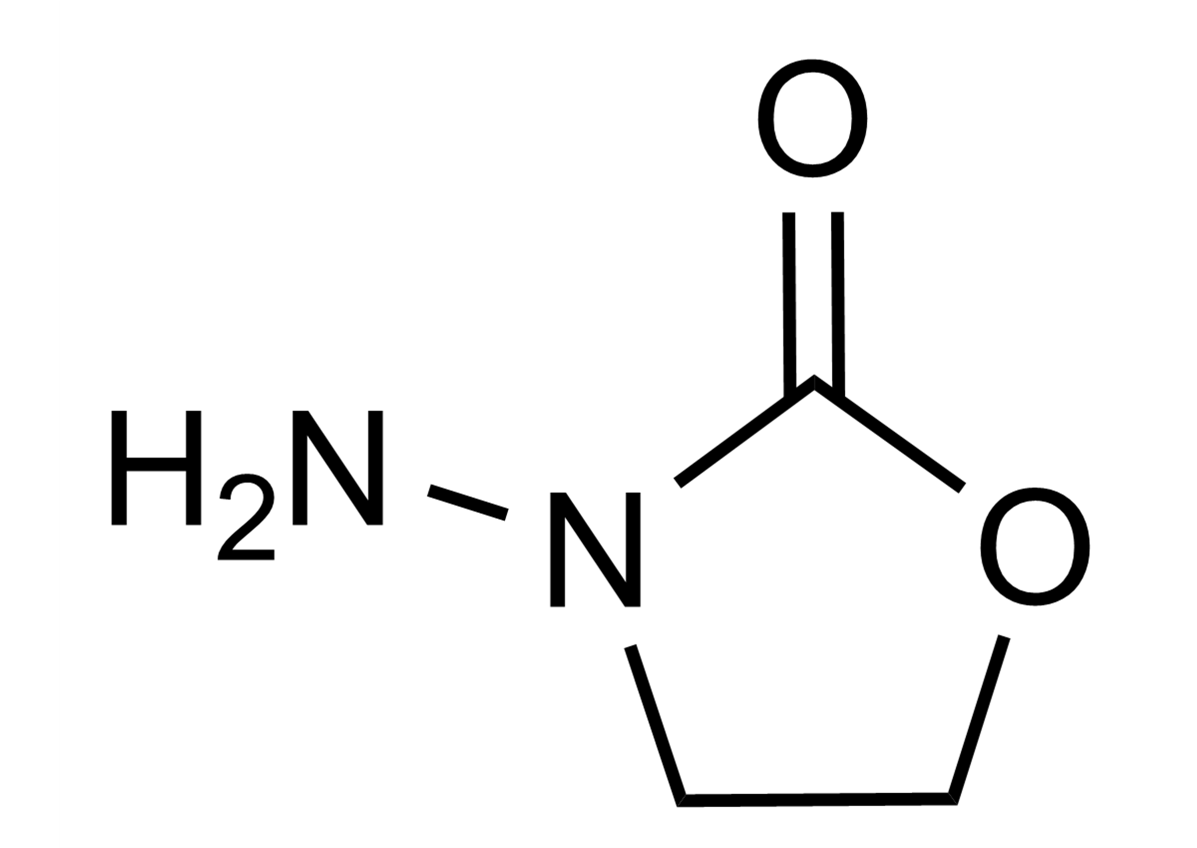 AOZ Reference Standard - High-Purity Material for Nitrofuran Residue Quantification AOZ reference standard molecular structure for LC-MS/MS and GC-MS residue analysis