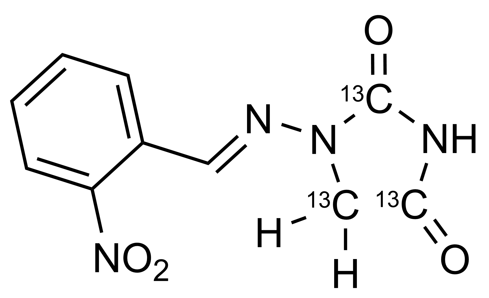 2-NP-AHD-13C3 reference standard molecular structure for LC-MS/MS and GC-MS