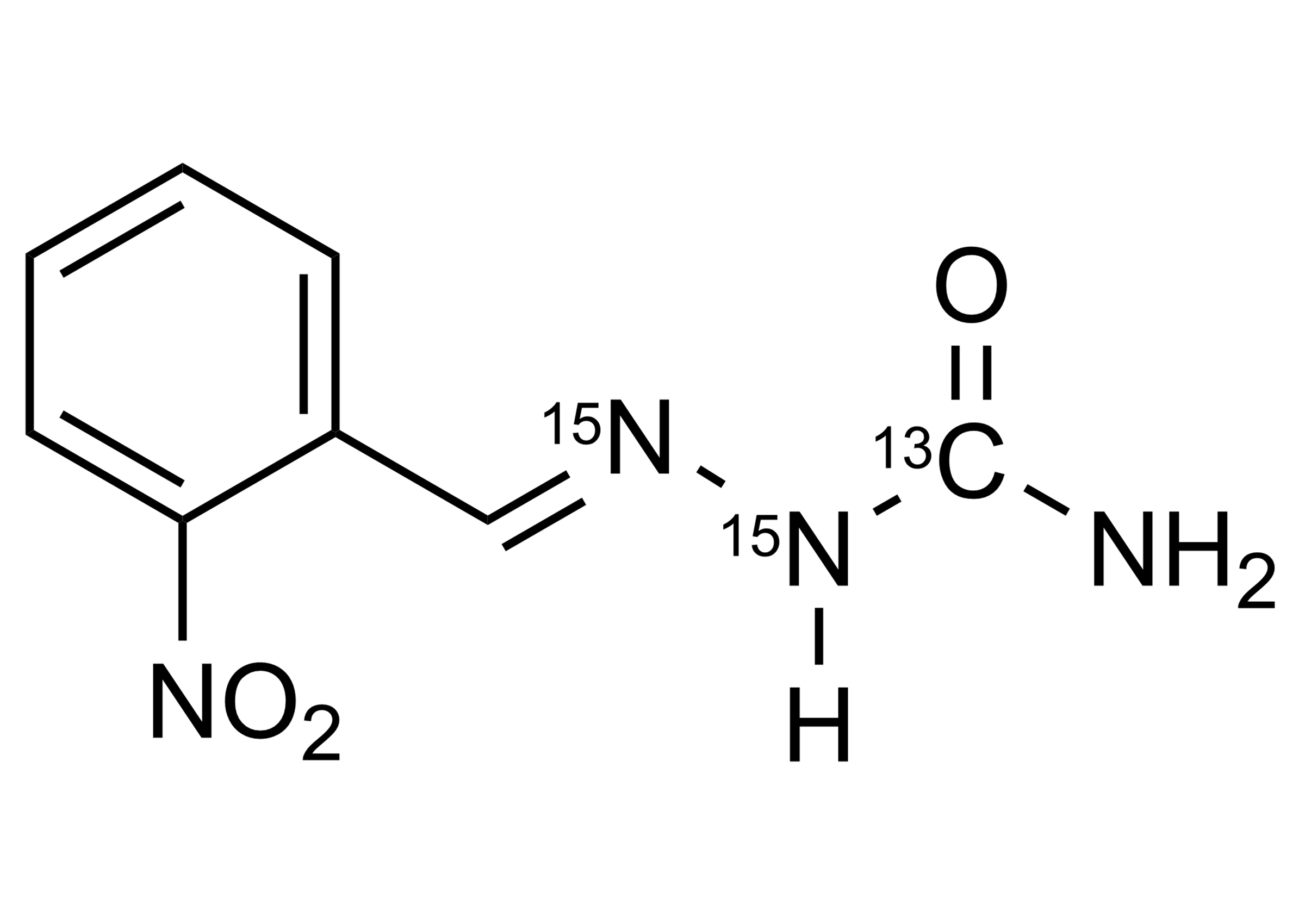 2-NP-SCA-13C,15N2 Reference Standard Molecular Structure - WITEGA Laboratorien Berlin-Adlershof GmbH Molecular structure of 2-NP-SCA-13C,15N2 reference standard for LC-MS/MS and GC-MS residue analysis by WITEGA Laboratorien Berlin-Adlershof GmbH