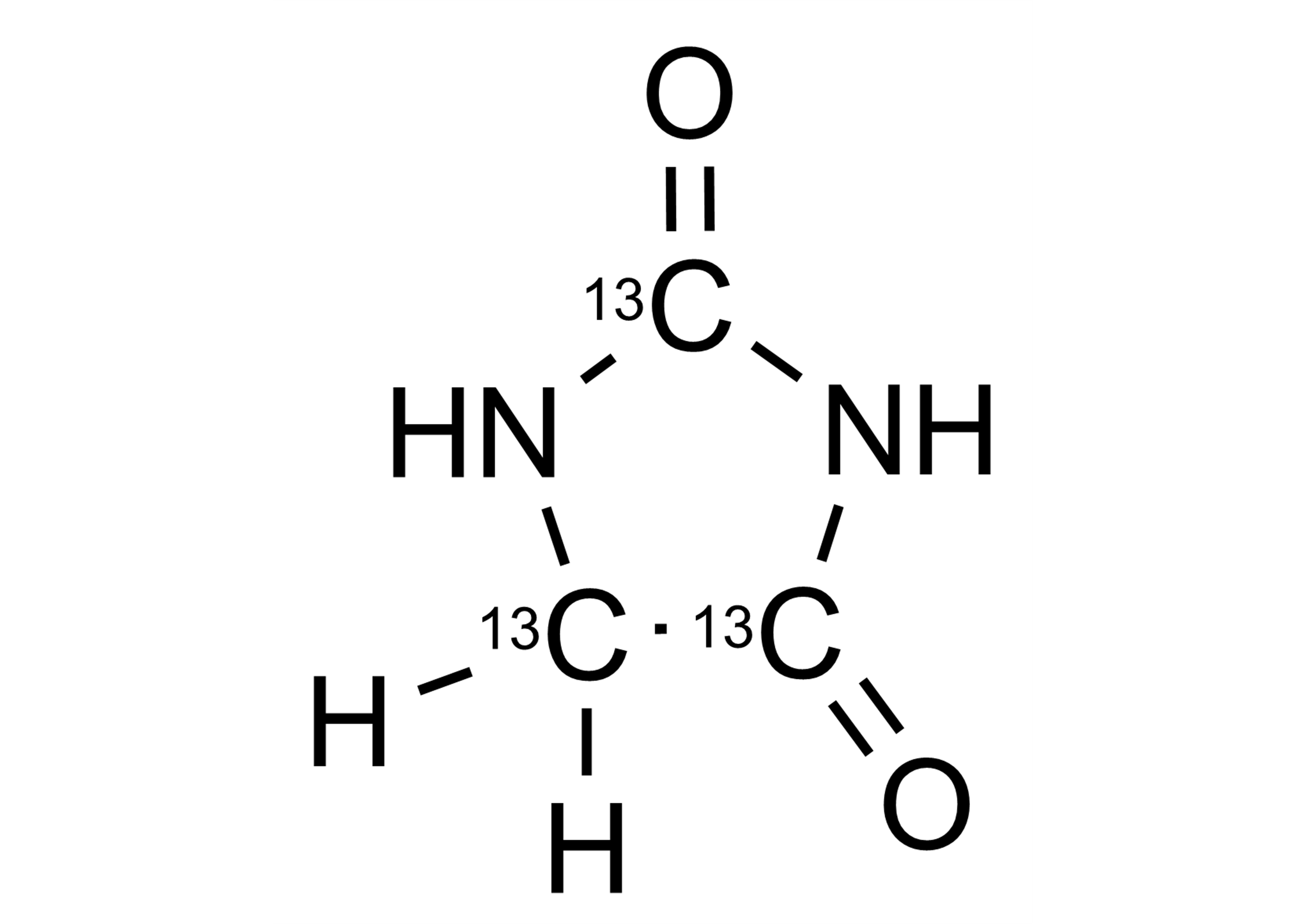 Hydantoin-13C3 reference standard for LC-MS/MS and GC-MS quantification