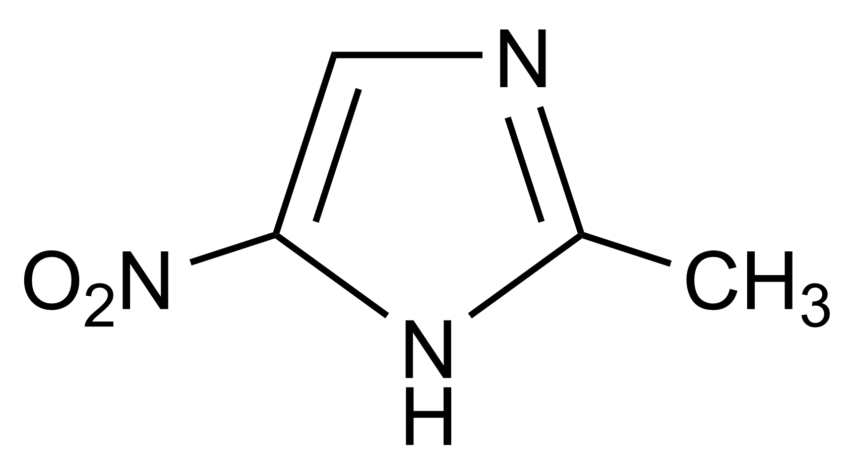 Menidazole reference standard molecular structure for LC-MS/MS and GC-MS analysis