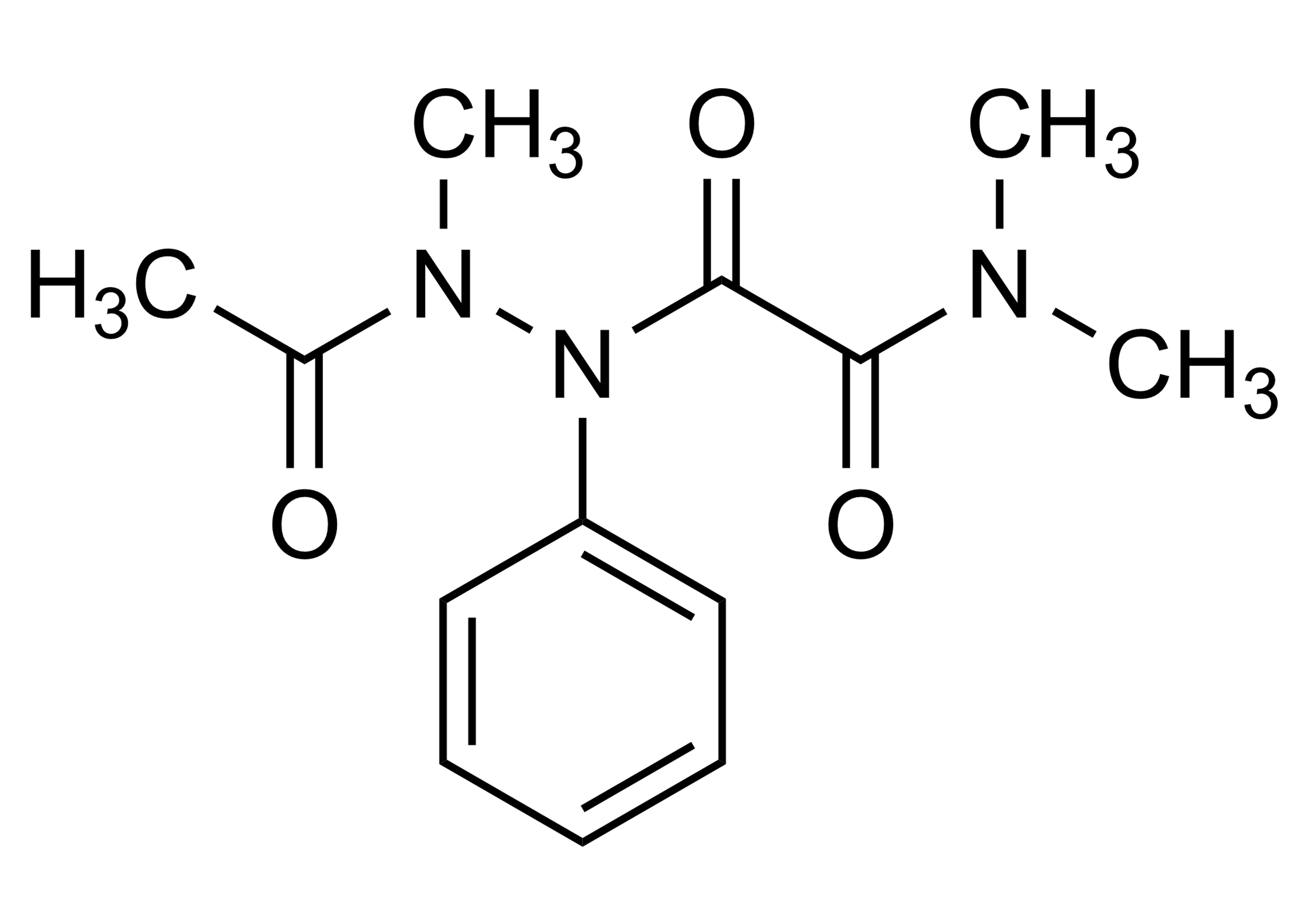 AMDOPH (CAS 519-65-3) reference standard molecular structure for LC-MS/MS and GC-MS