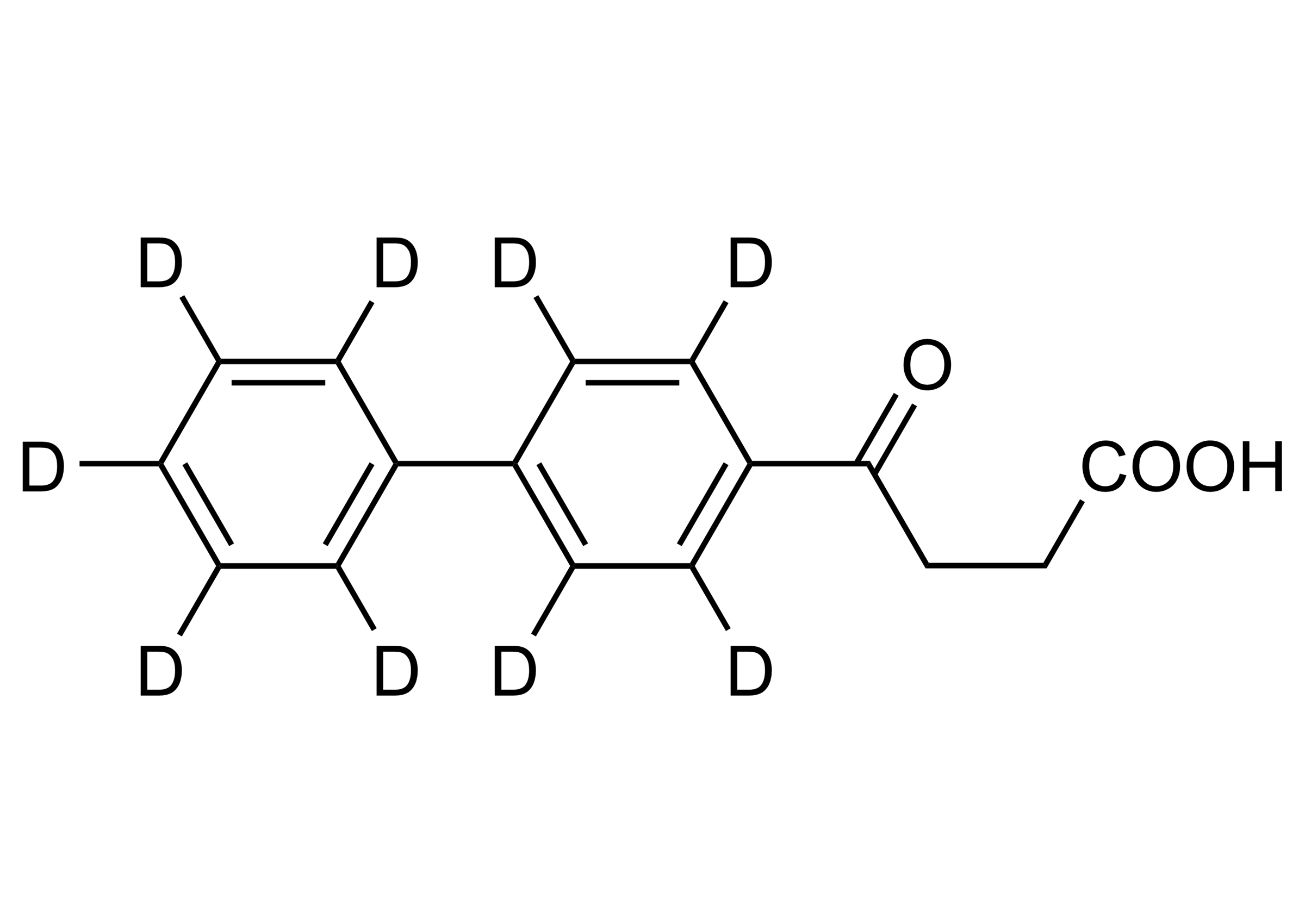Fenbufen D9 Reference Standard Structure Fenbufen D9 reference standard (CAS 1189940-96-2) molecular structure