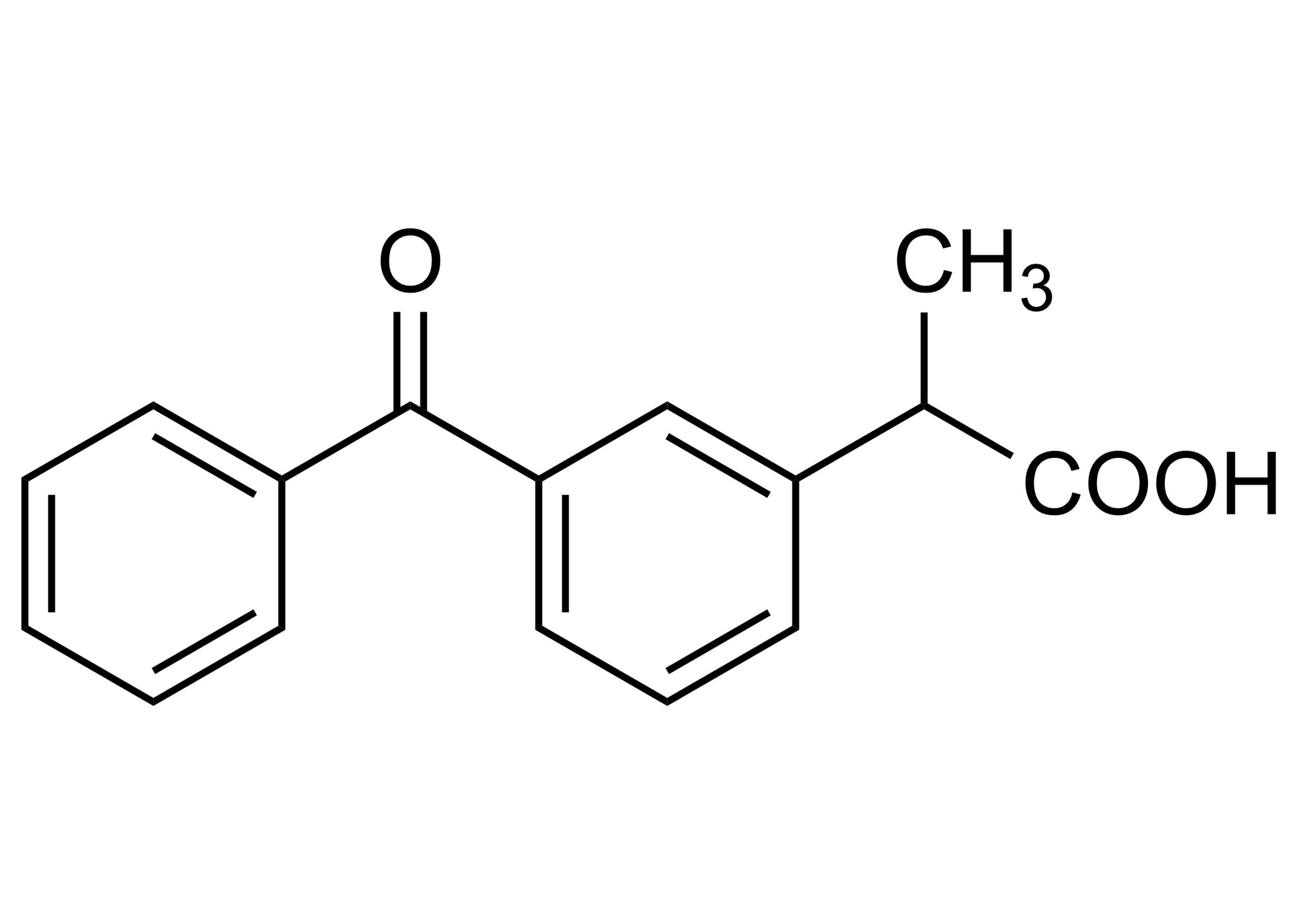 Ketoprofen Reference Standard Molecular Structure Ketoprofen reference standard molecular structure for LC-MS/MS and GC-MS quantification