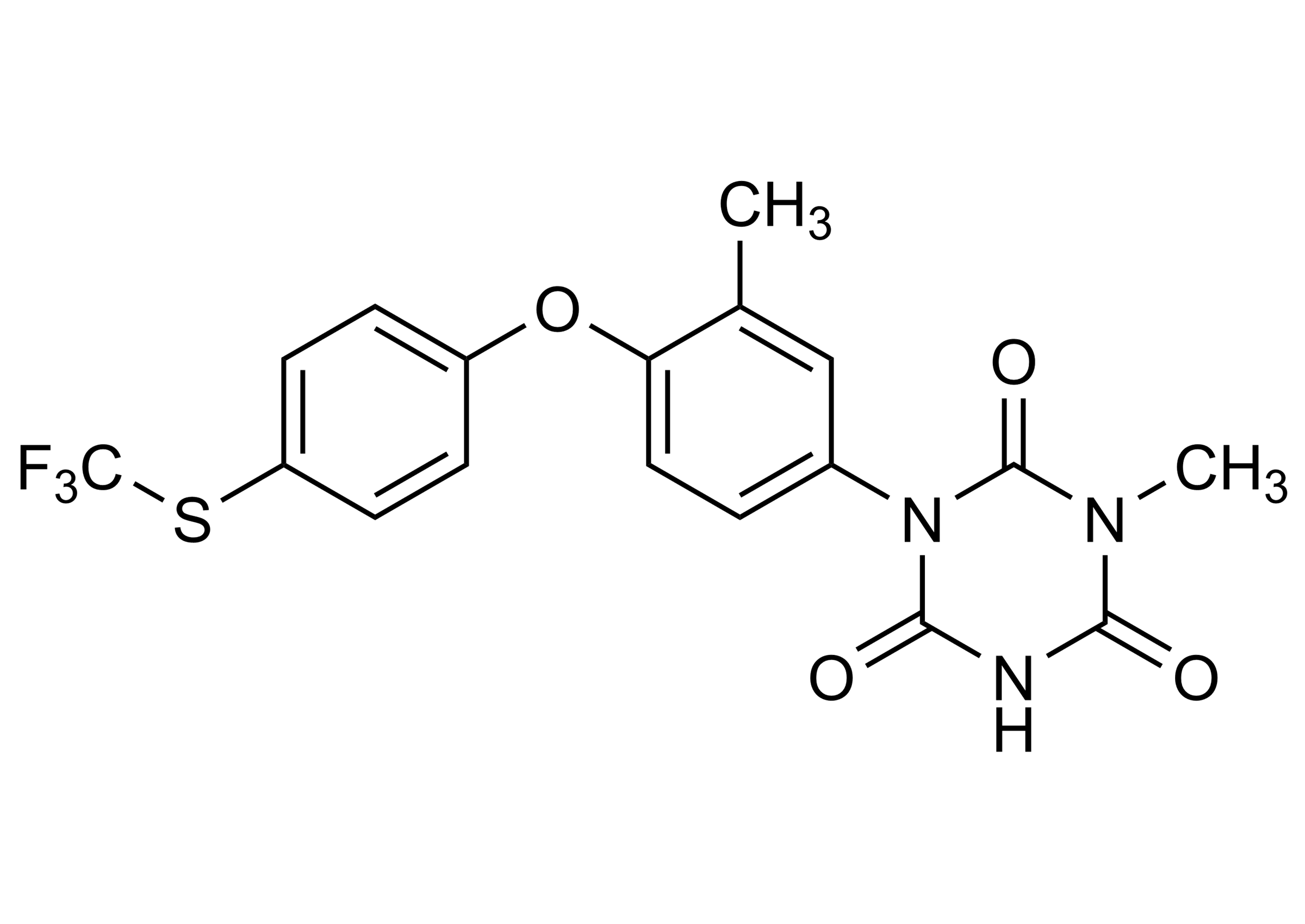 Toltrazuril Reference Standard Molecular Structure Toltrazuril molecular structure reference standard for LC-MS/MS and GC-MS analysis