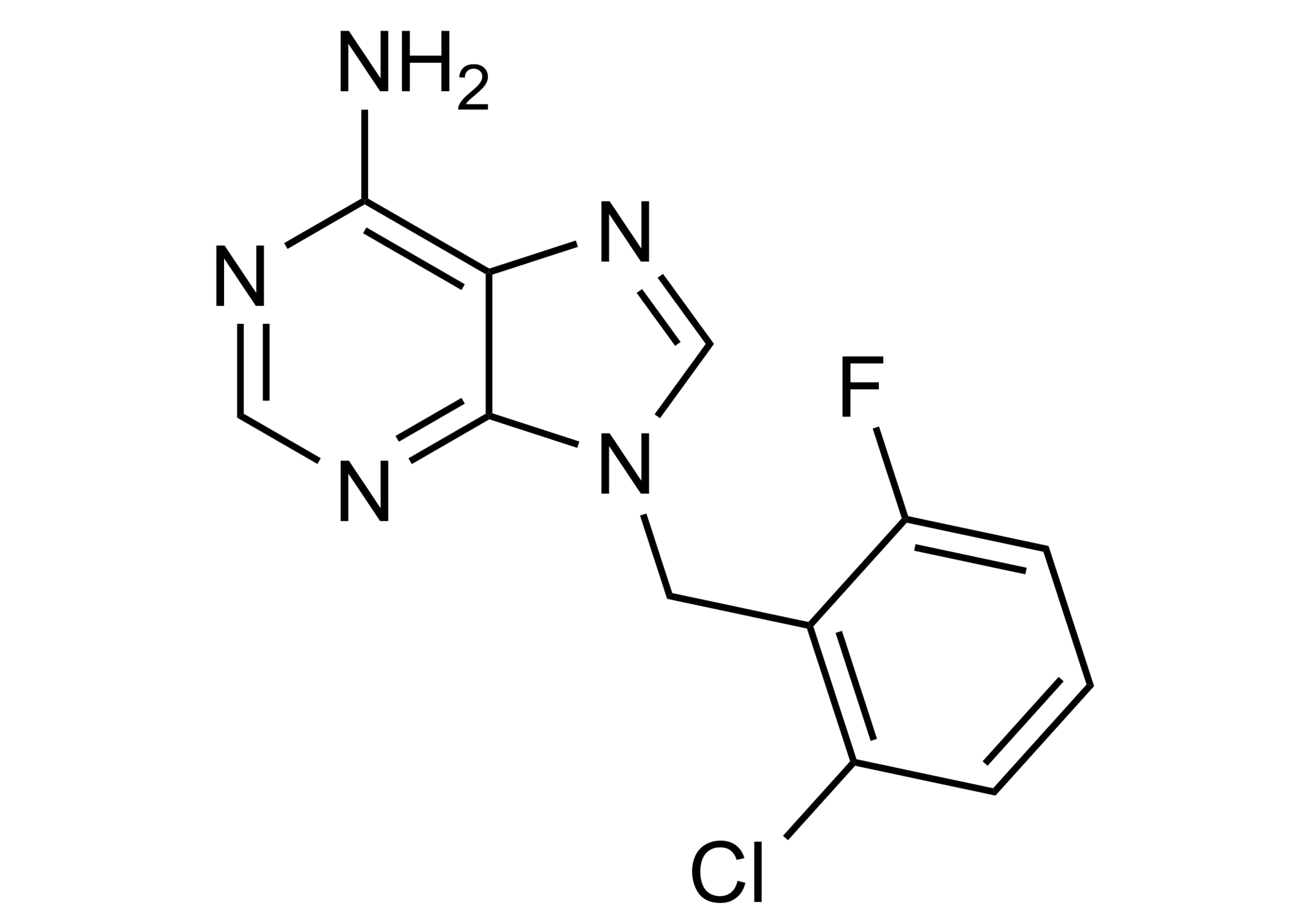 Arprinocid reference standard - molecular structure (CAS 55779-18-5) Arprinocid (CAS 55779-18-5) reference standard molecular structure for LC-MS/MS and GC-MS
