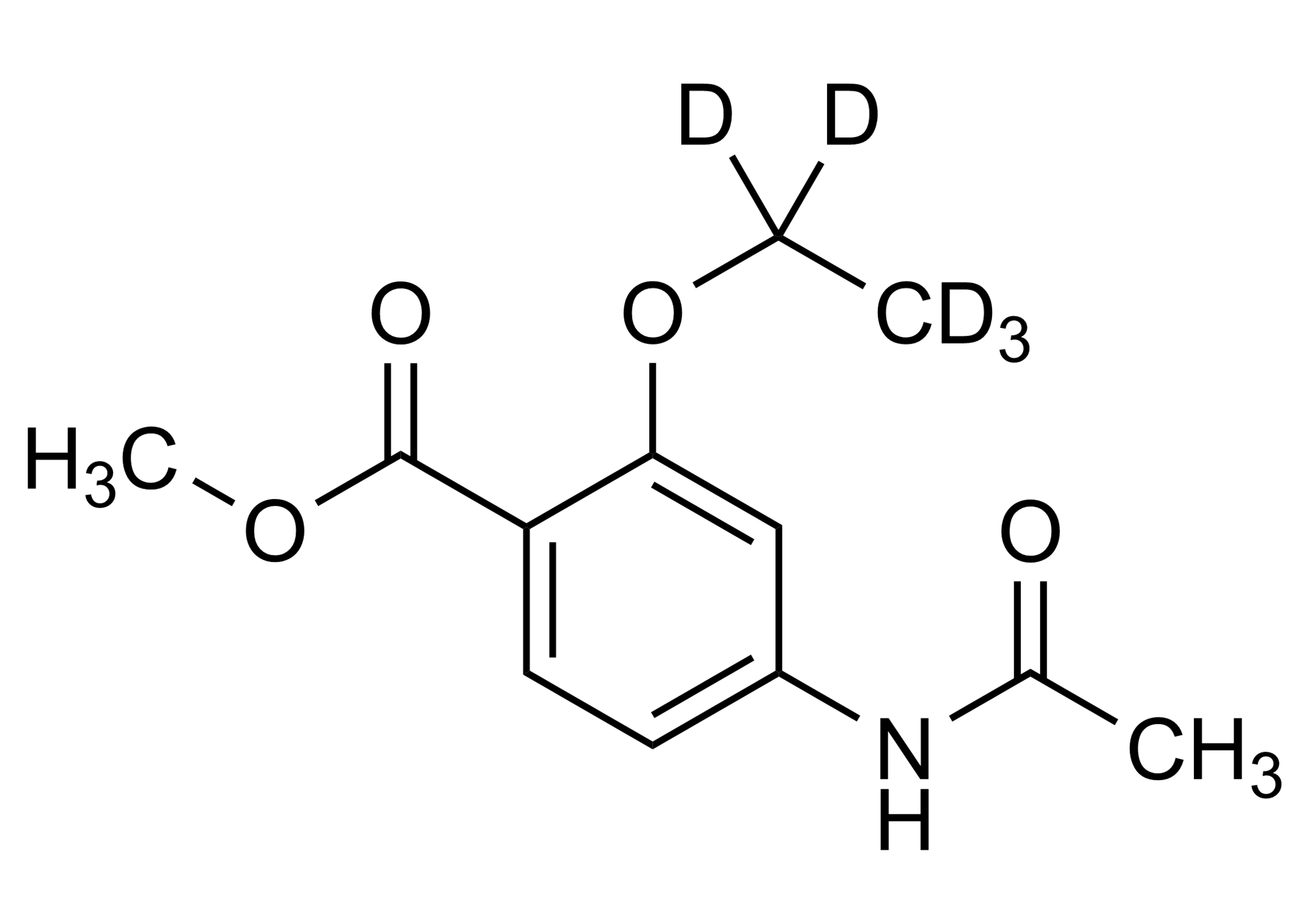 Ethopabate D5 Reference Standard Molecular Structure Ethopabate D5 reference standard molecular structure for LC-MS/MS and GC-MS