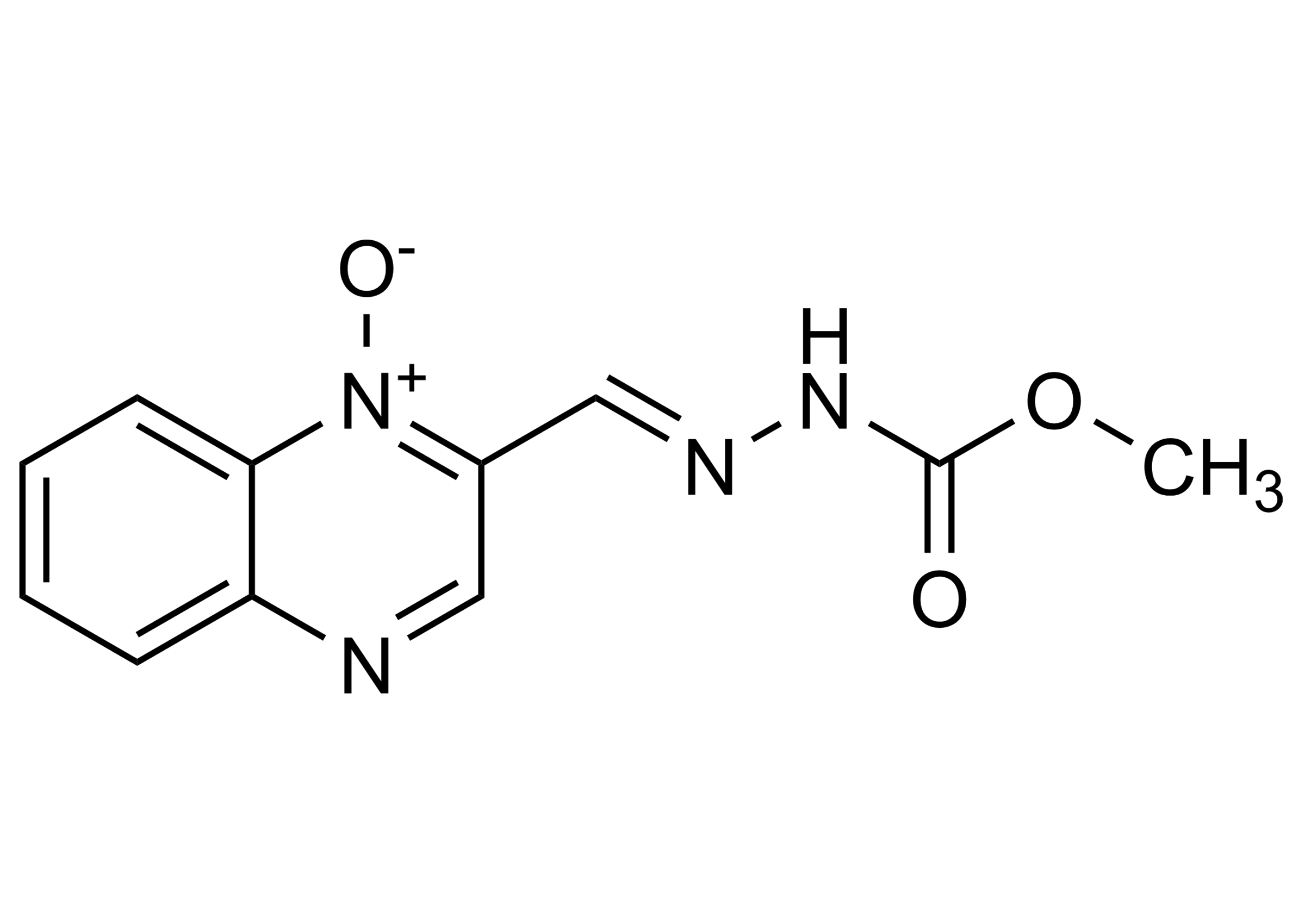 4-Desoxycarbadox molecular structure reference standard CAS 118828-84-5 by WITEGA Laboratorien Berlin-Adlershof GmbH