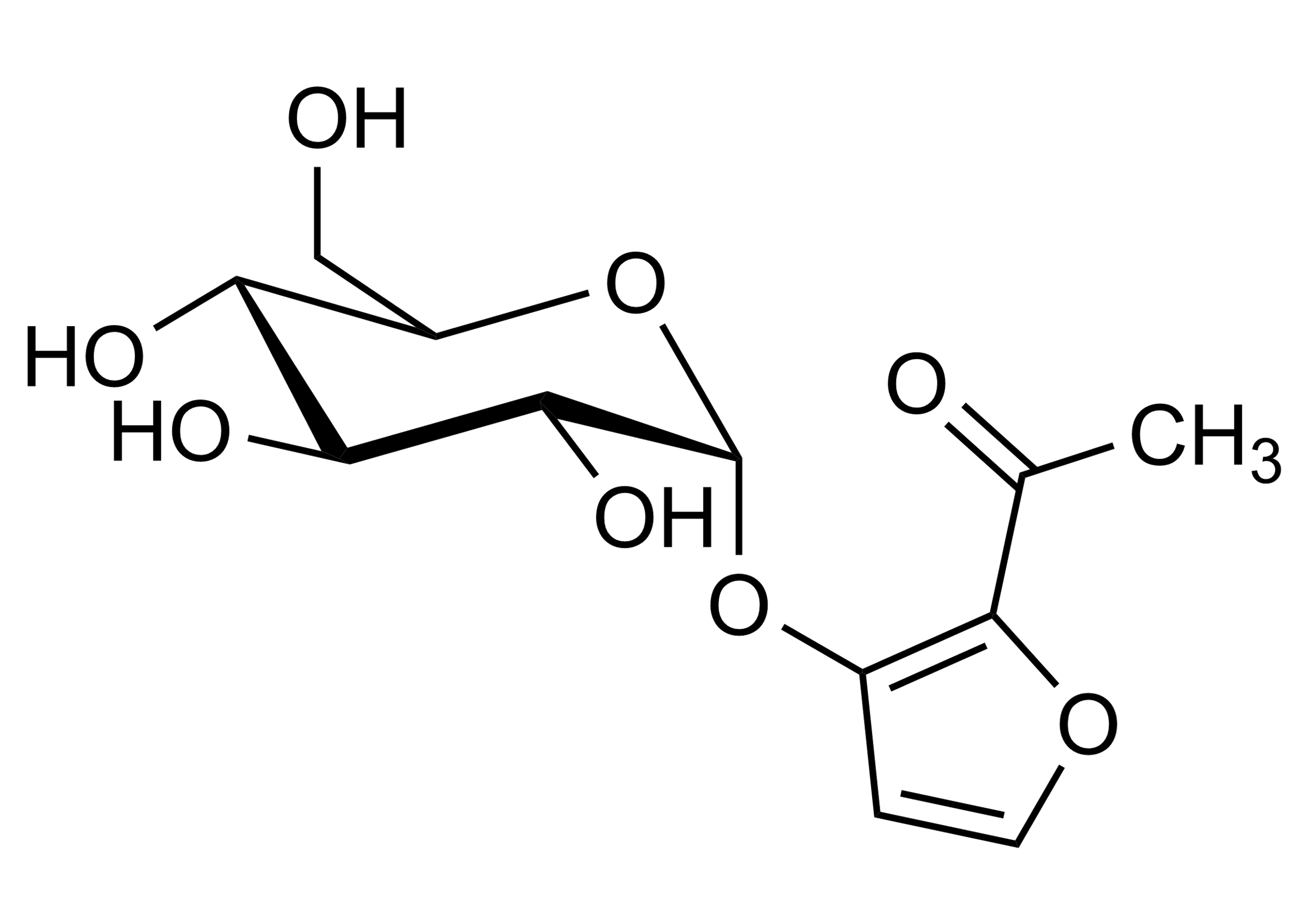 Glucosylisomaltol Reference Standard Molecular Structure Glucosylisomaltol reference standard molecular structure - CAS 85559-61-1