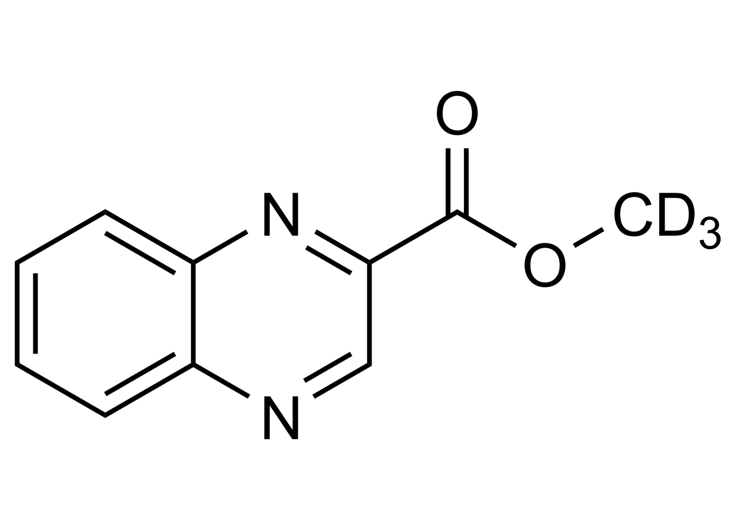 QCA Methylester D3 reference standard molecular structure for LC-MS/MS and GC-MS