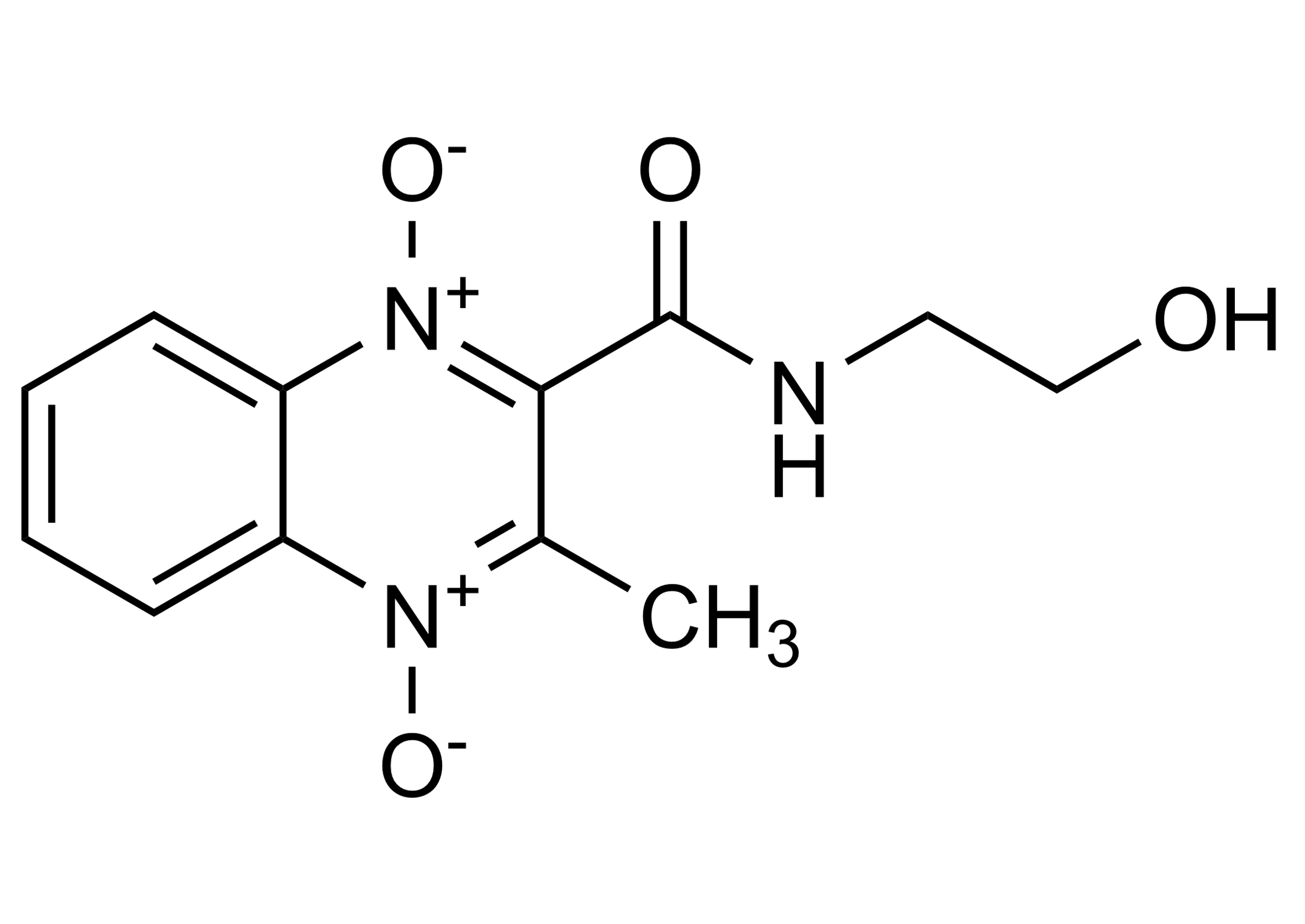 Olaquindox reference standard molecular structure for LC-MS/MS and GC-MS analysis