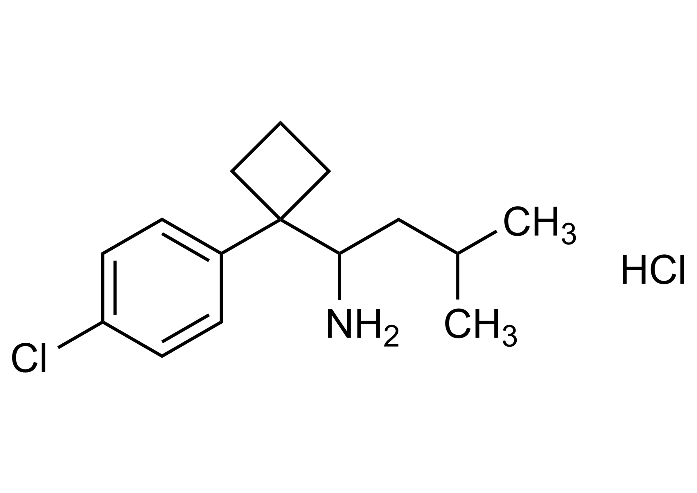 Didesmethylsibutramine hydrochloride Reference Standard Structure Didesmethylsibutramine hydrochloride reference standard molecular structure