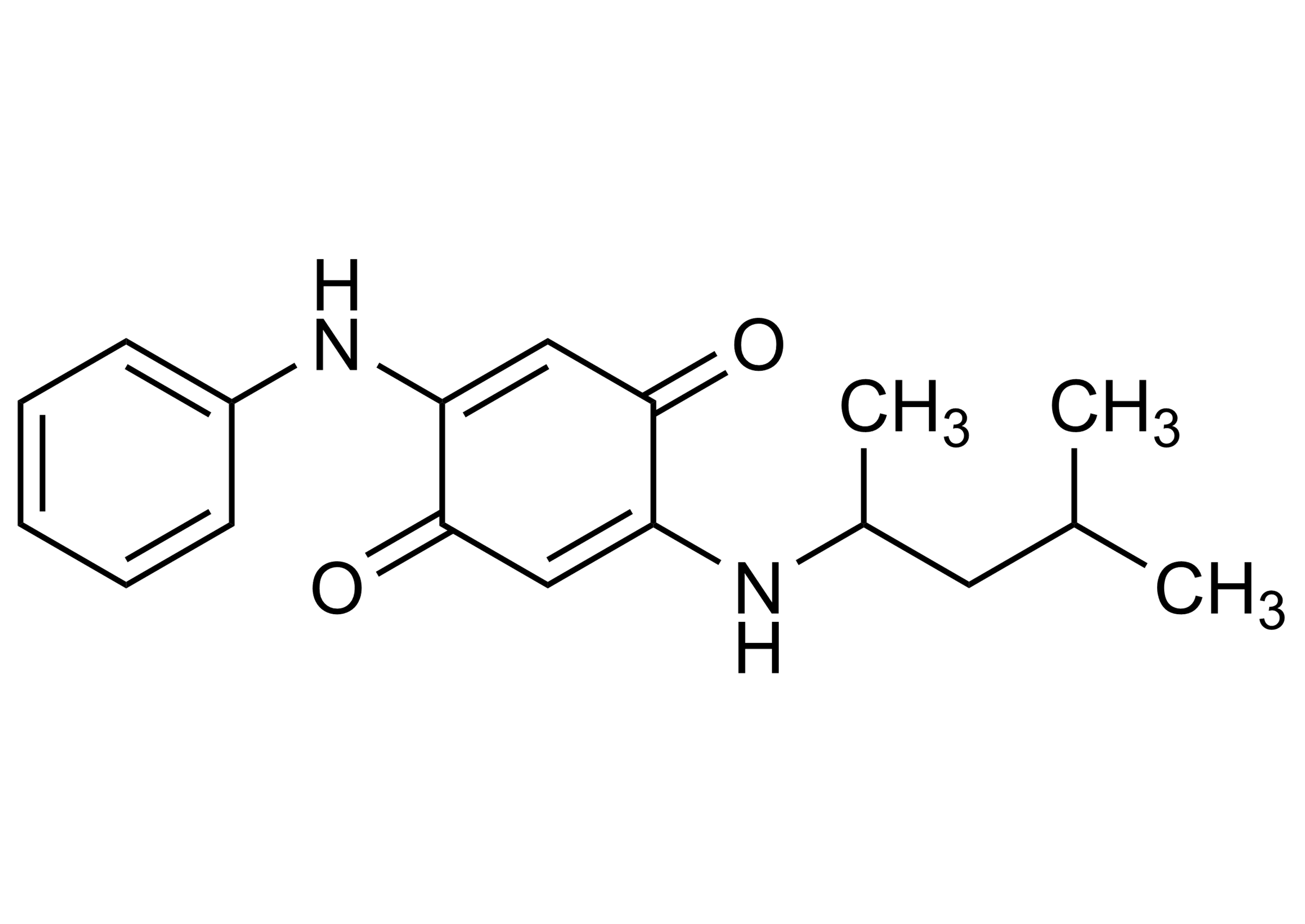 6PPD-quinone (CAS 2754428-18-5) reference standard molecular structure for LC-MS/MS and GC-MS