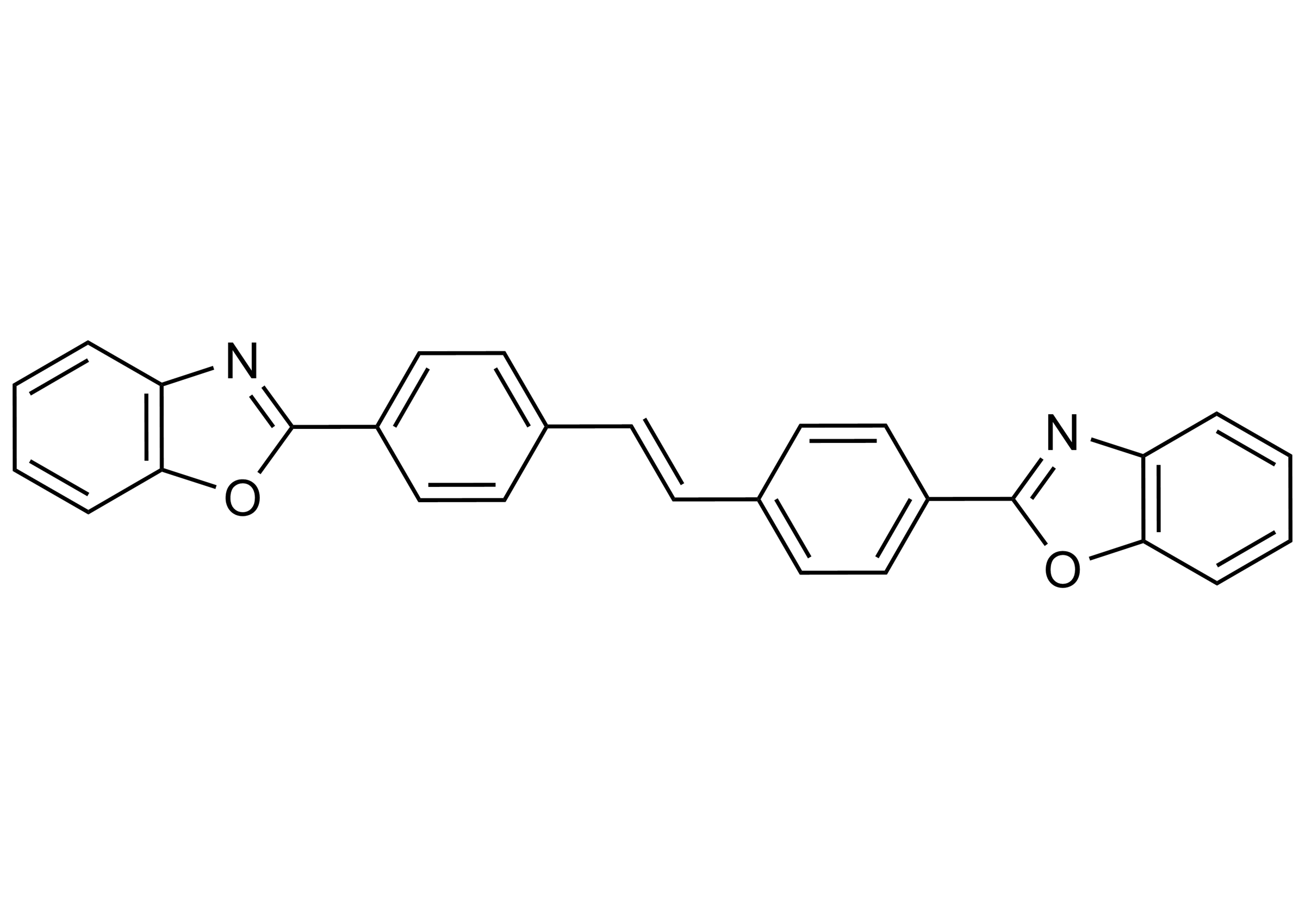 Fluorescent brightener OB-1 Reference Standard - Molecular Structure - CAS 1533-45-5 Fluorescent brightener OB-1 reference standard molecular structure - CAS 1533-45-5