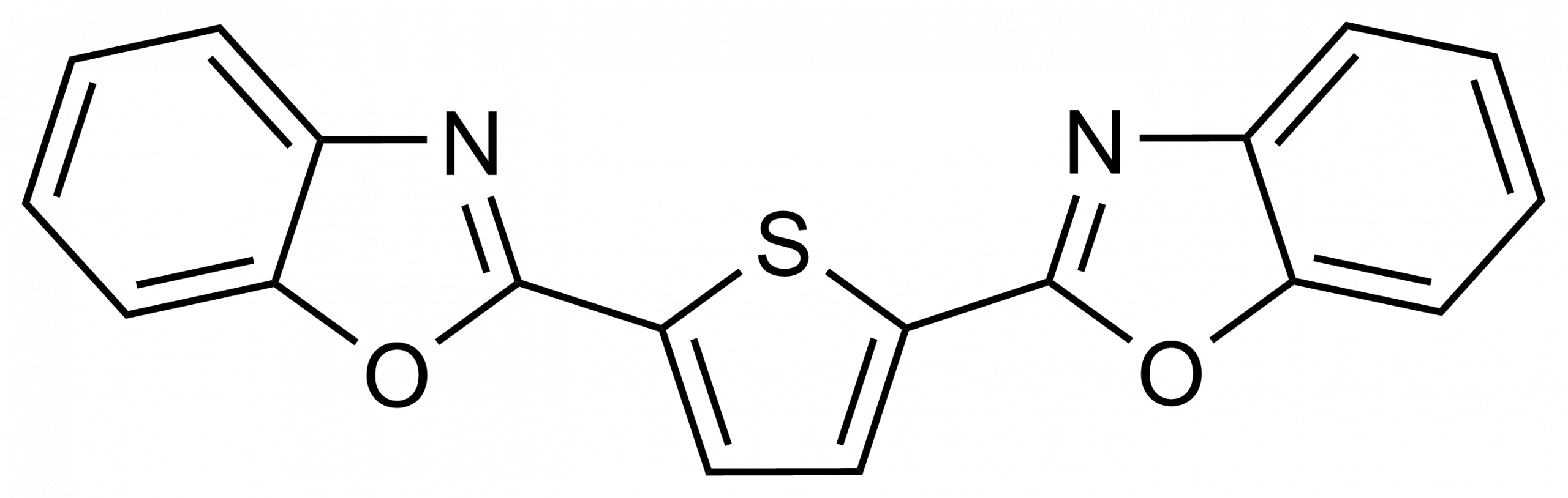 Fluorescent brightener 185 reference standard molecular structure (CAS 2866-43-5)