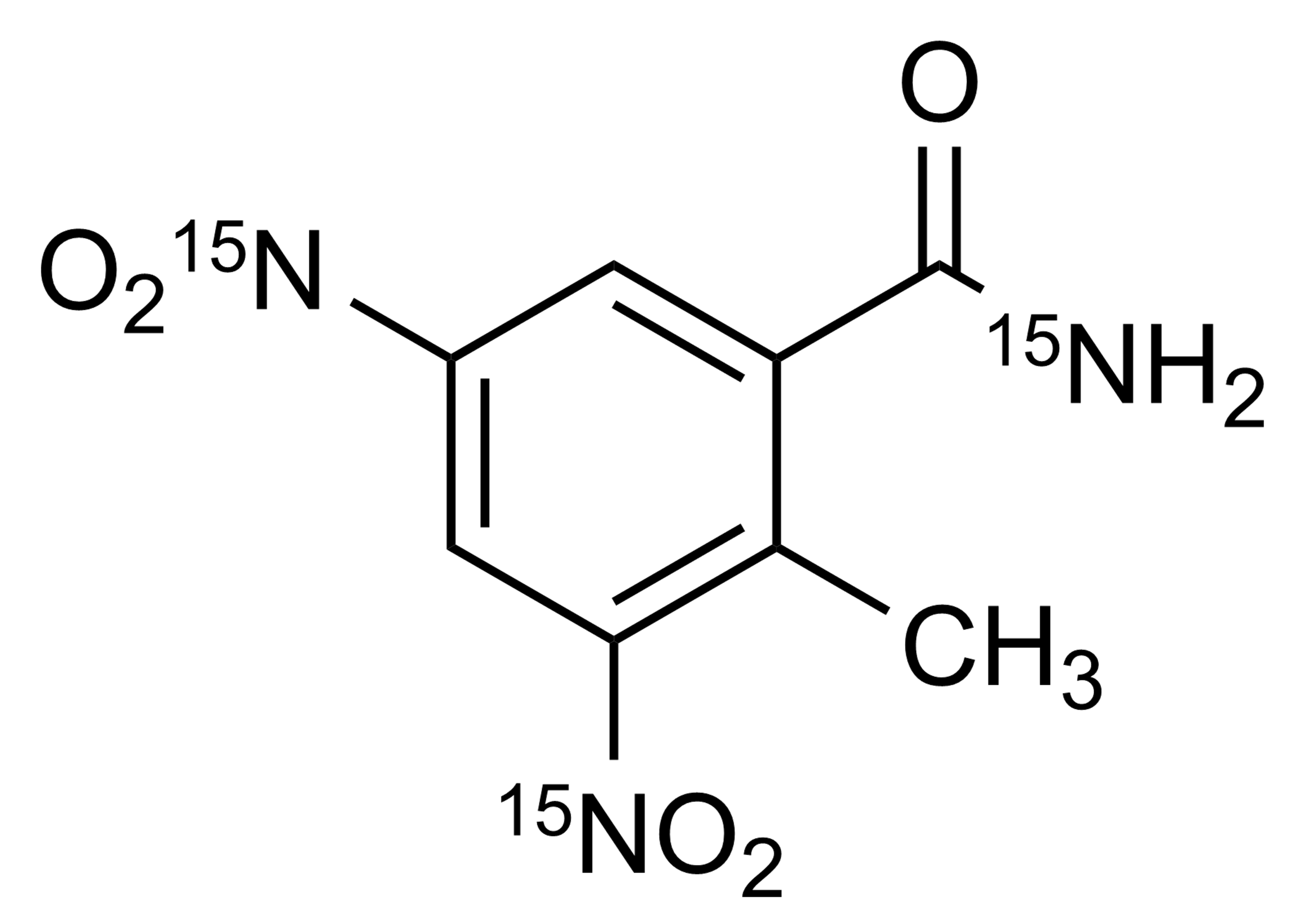 Zoalene 15N3 Reference Standard Structure Zoalene 15N3 reference standard molecular structure for LC-MS/MS and GC-MS analysis