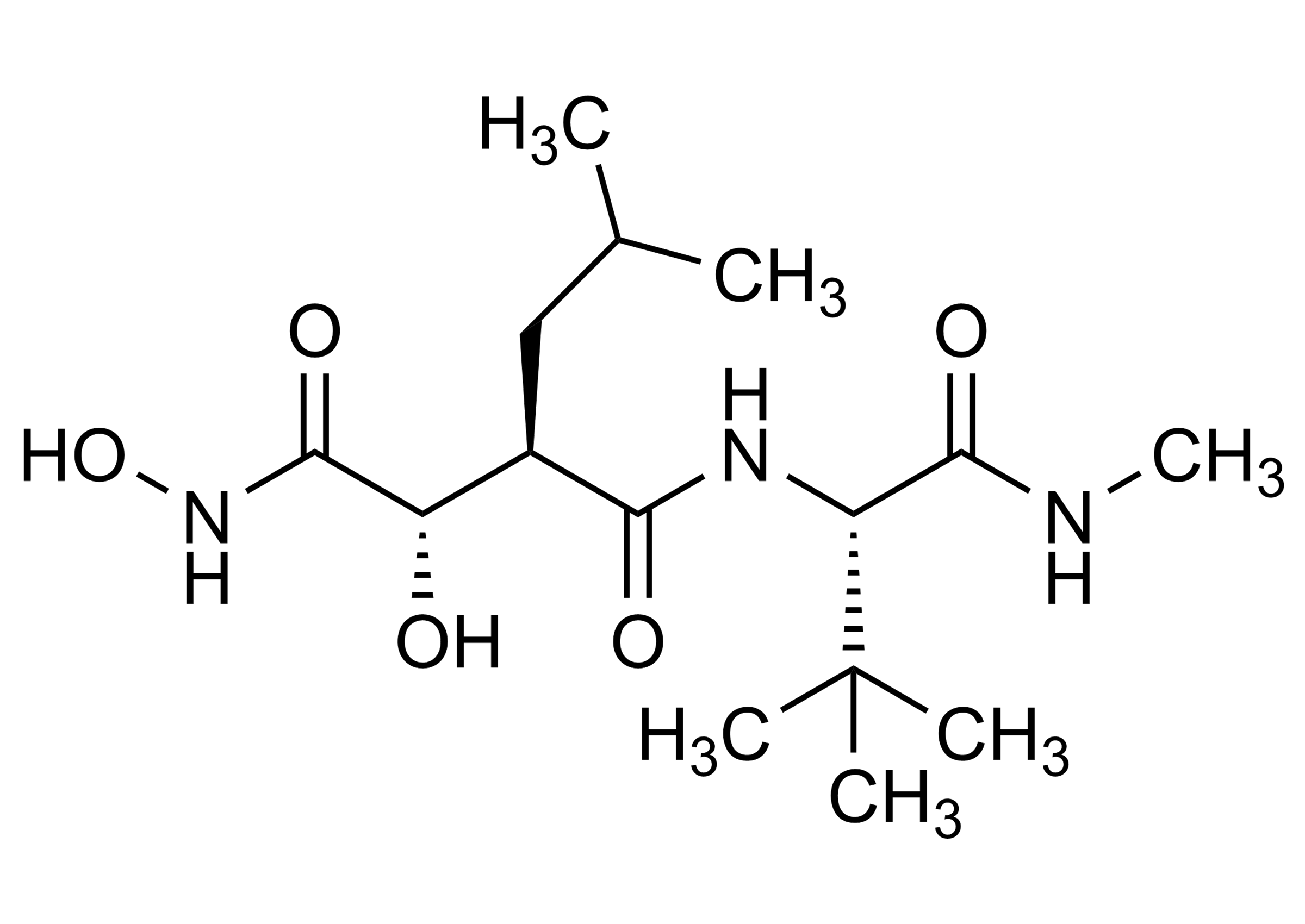 Marimastat reference standard molecular structure for LC-MS/MS and GC-MS analysis