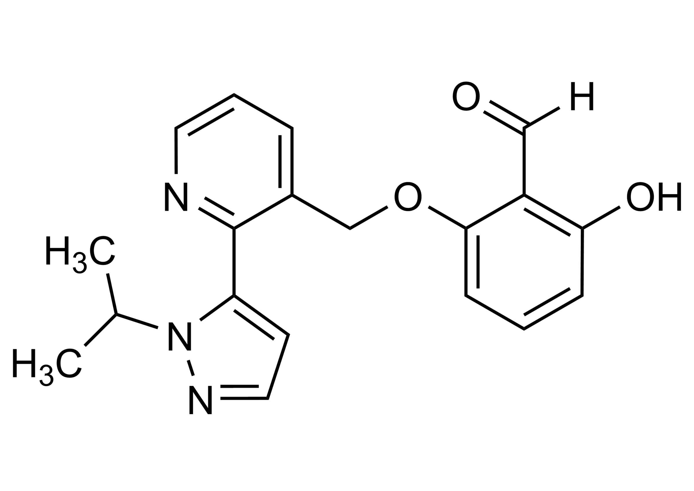 Voxelotor Reference Standard Molecular Structure (CAS 1446321-46-5) Voxelotor reference standard molecular structure (CAS 1446321-46-5)