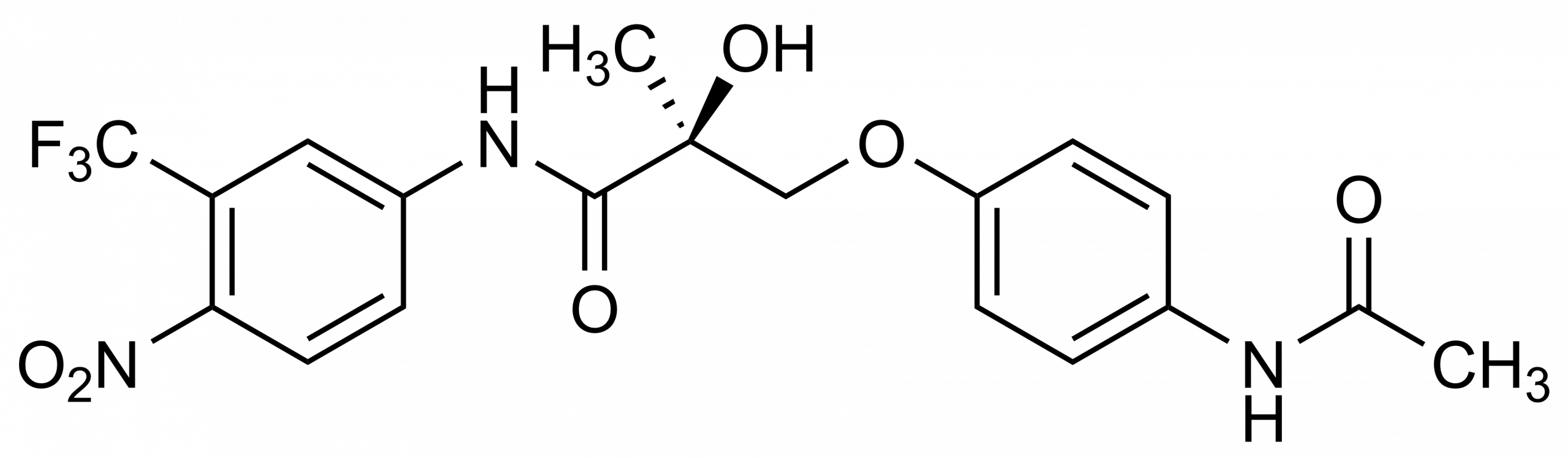 Andarine molecular structure reference standard for LC-MS/MS and GC-MS