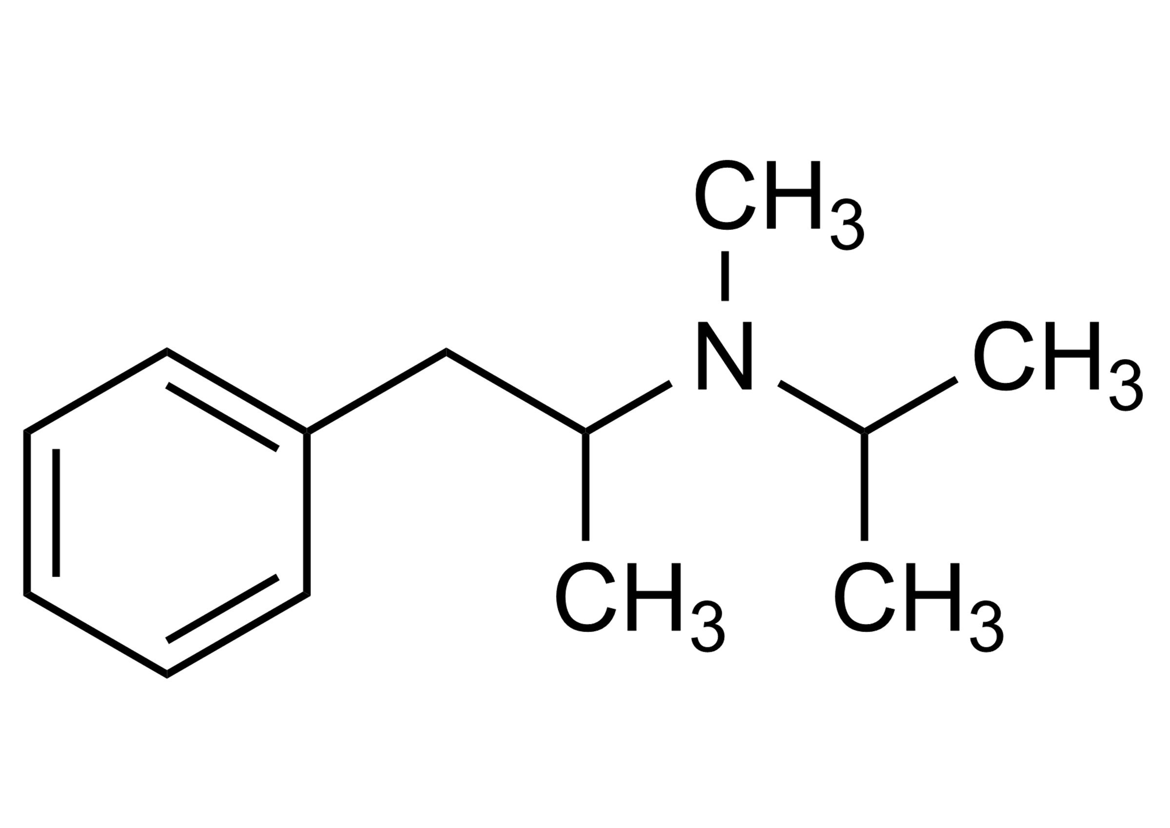 Isopropylmetamfetamine reference standard molecular structure (CAS 66514-90-7) for LC-MS/MS and GC-MS calibration