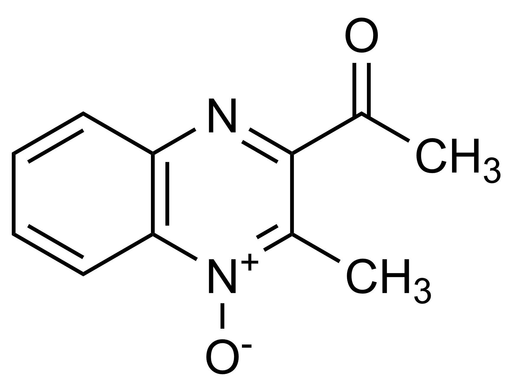 1-Desoxymequindox reference standard molecular structure (CAS 61522-56-3)