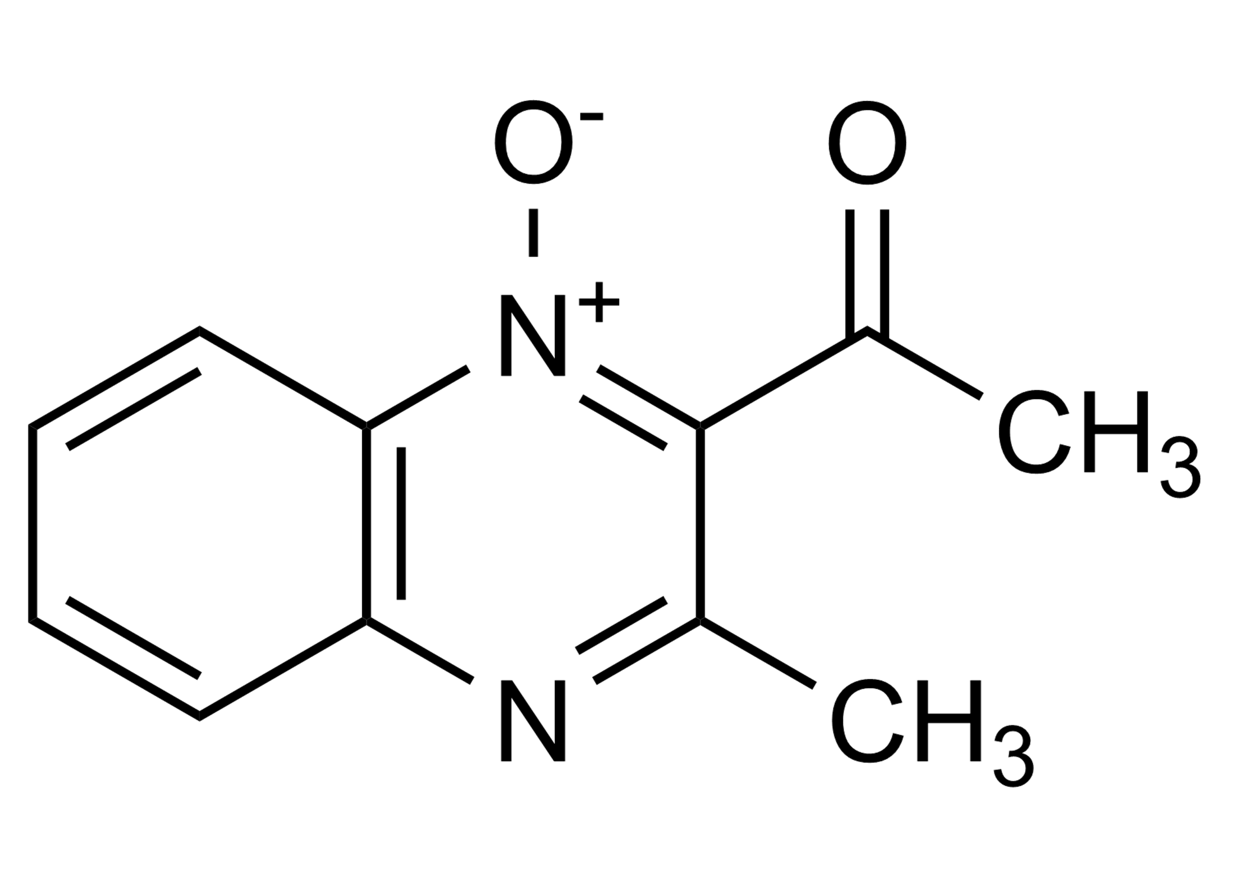 4-Desoxymequindox molecular structure reference standard (CAS 61522-57-4)
