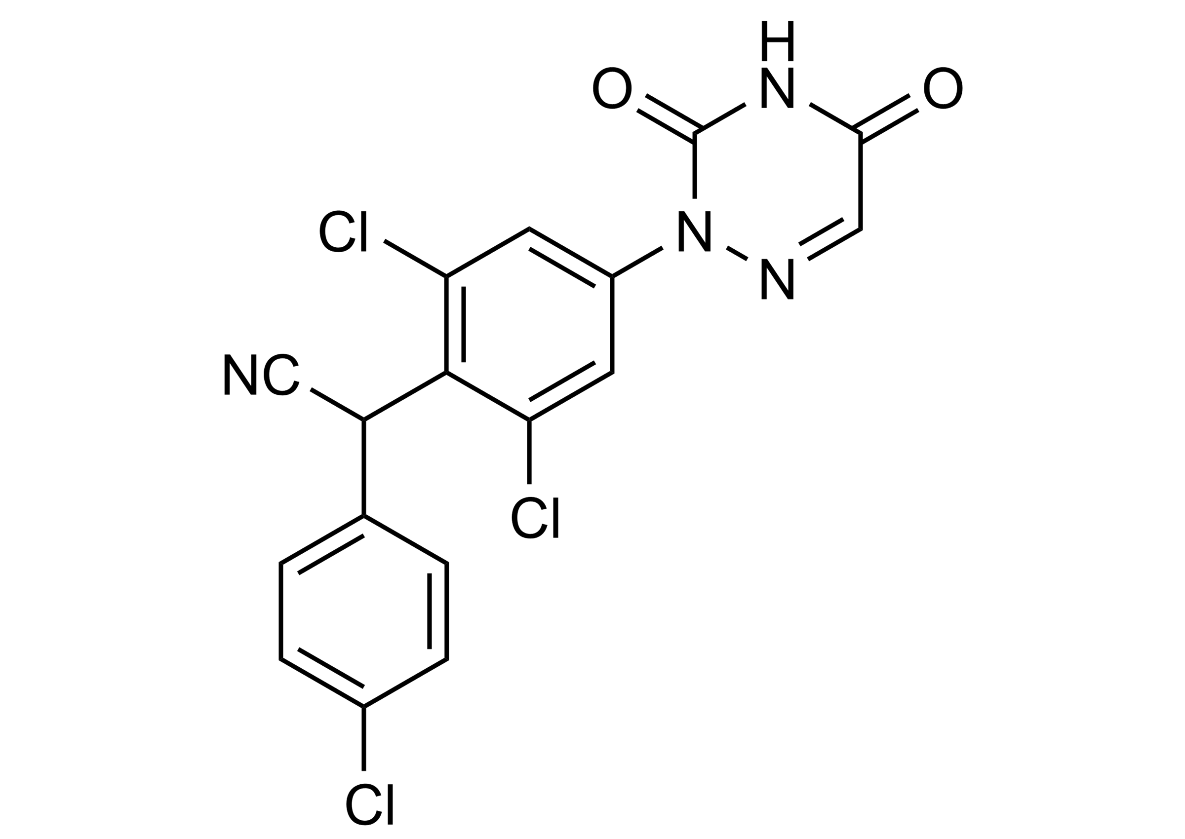 Diclazuril reference standard molecular structure (CAS 101831-37-2)