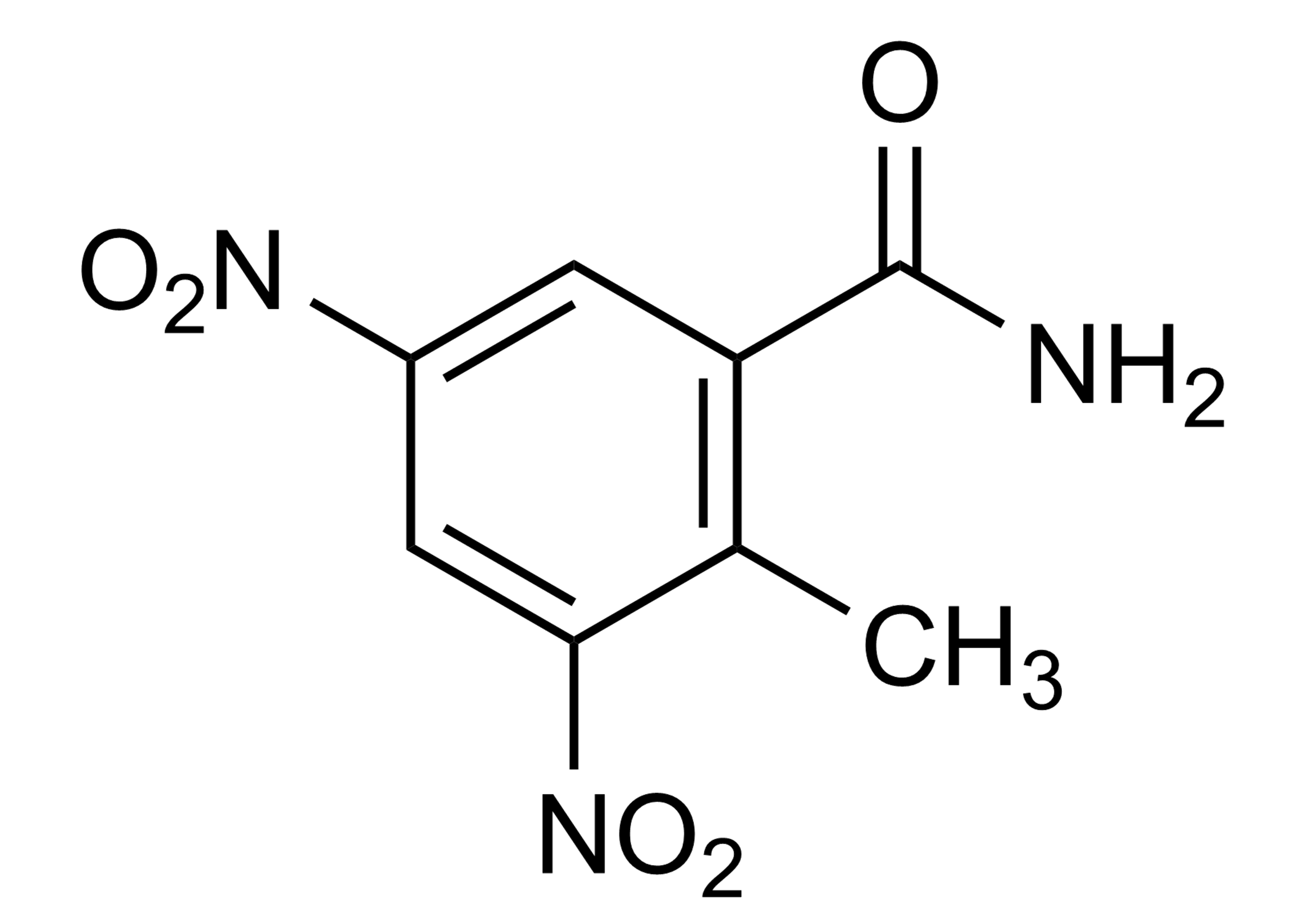 Zoalene Dinitolmide Reference Standard Structure CAS 148-01-6 Zoalene Dinitolmide reference standard molecule structure for LC-MS/MS and GC-MS analysis CAS 148-01-6