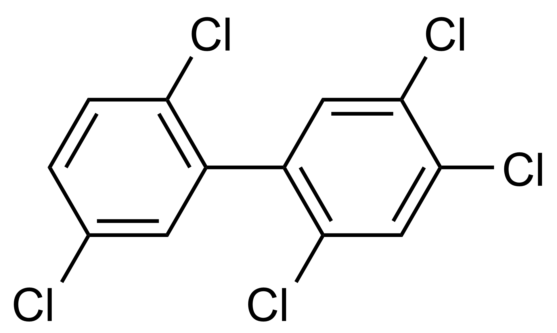 PCB 101 Reference Standard Molecular Structure CAS 37680-73-2 PCB 101 reference standard molecular structure (CAS 37680-73-2)