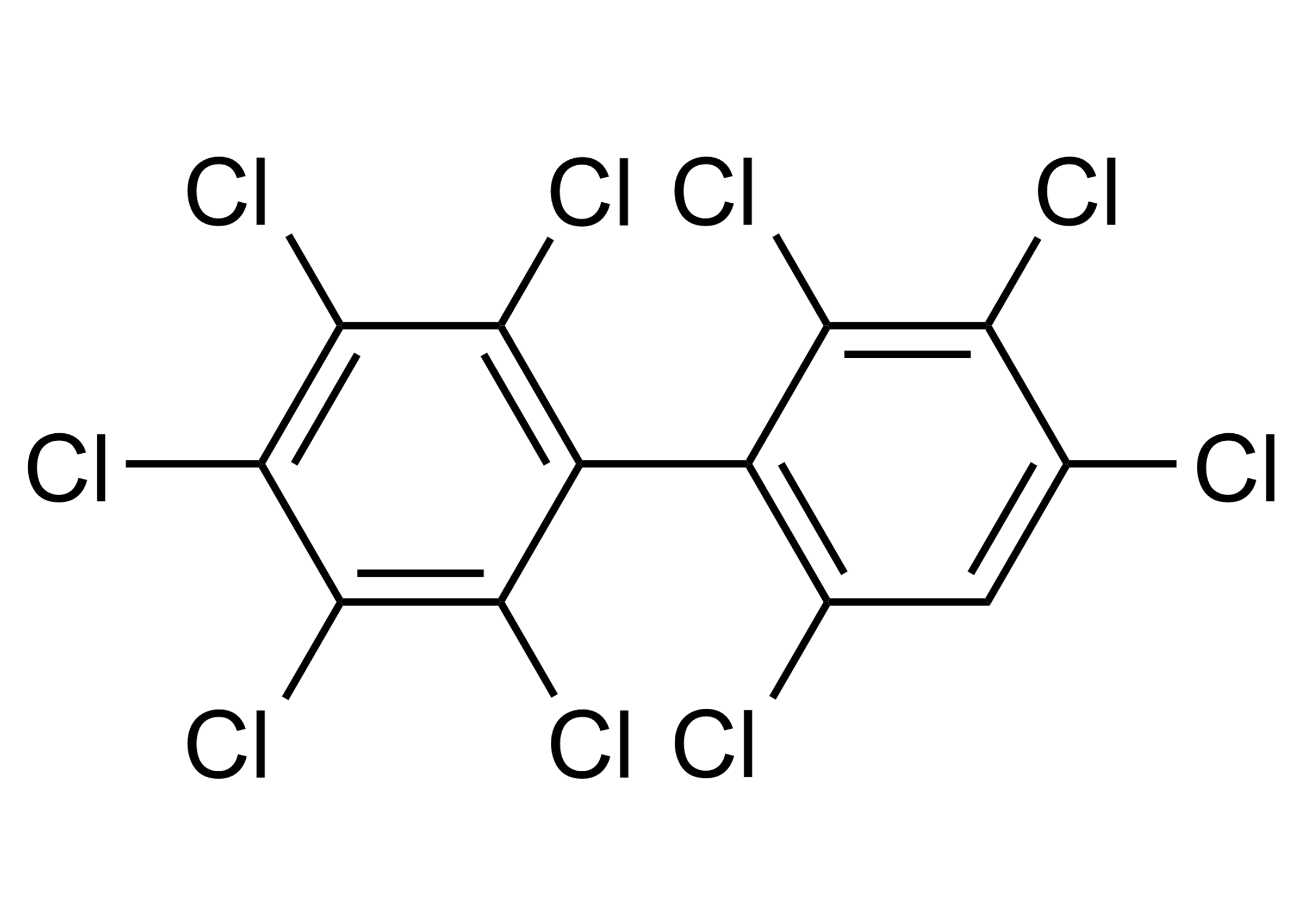 PCB 207 Reference Standard Structure - CAS 52663-79-3 PCB 207 reference standard chemical structure (CAS 52663-79-3)