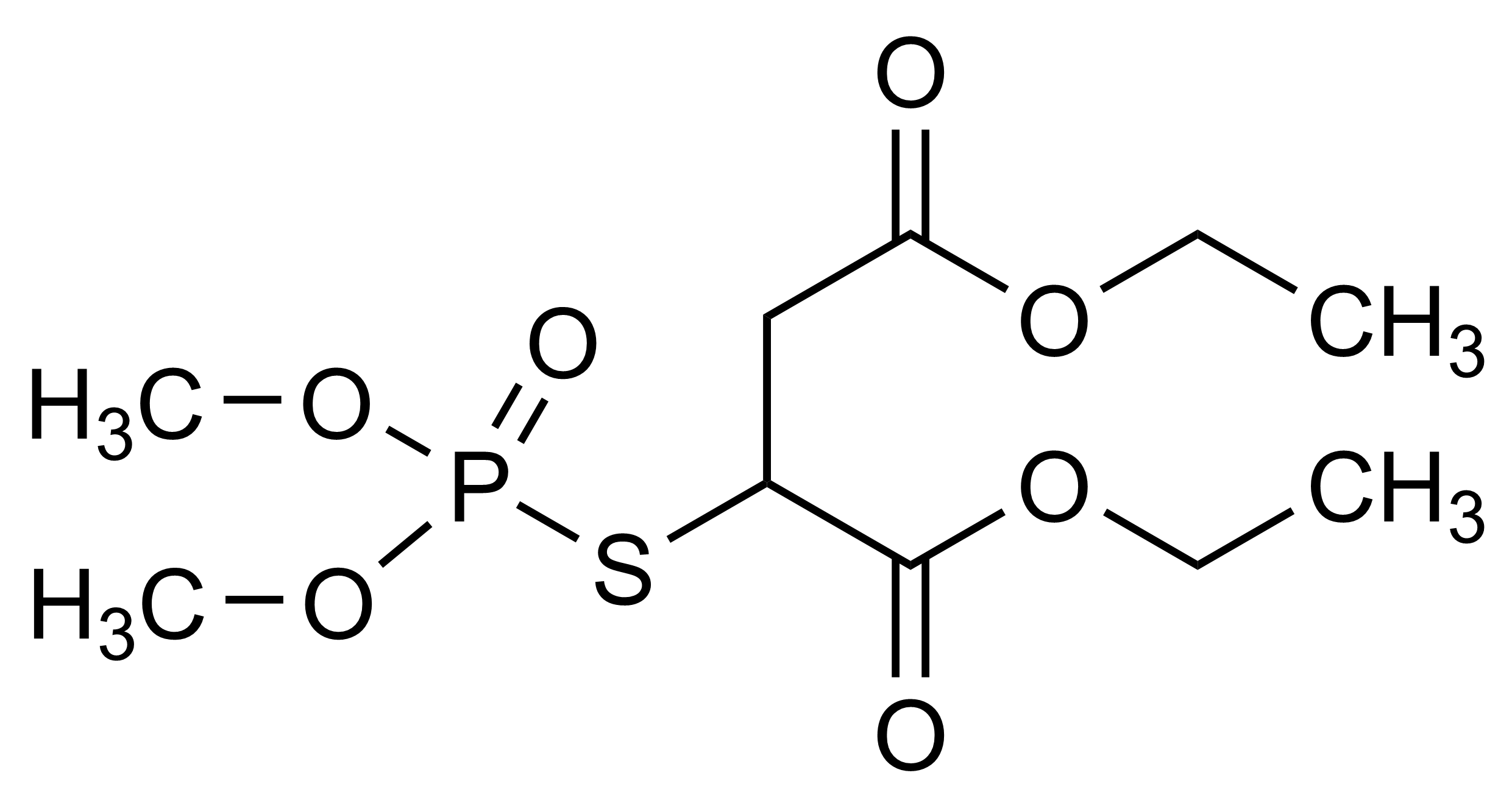 Malaoxon Reference Standard - Molecular Structure Malaoxon reference standard molecular structure for LC-MS/MS and GC-MS calibration