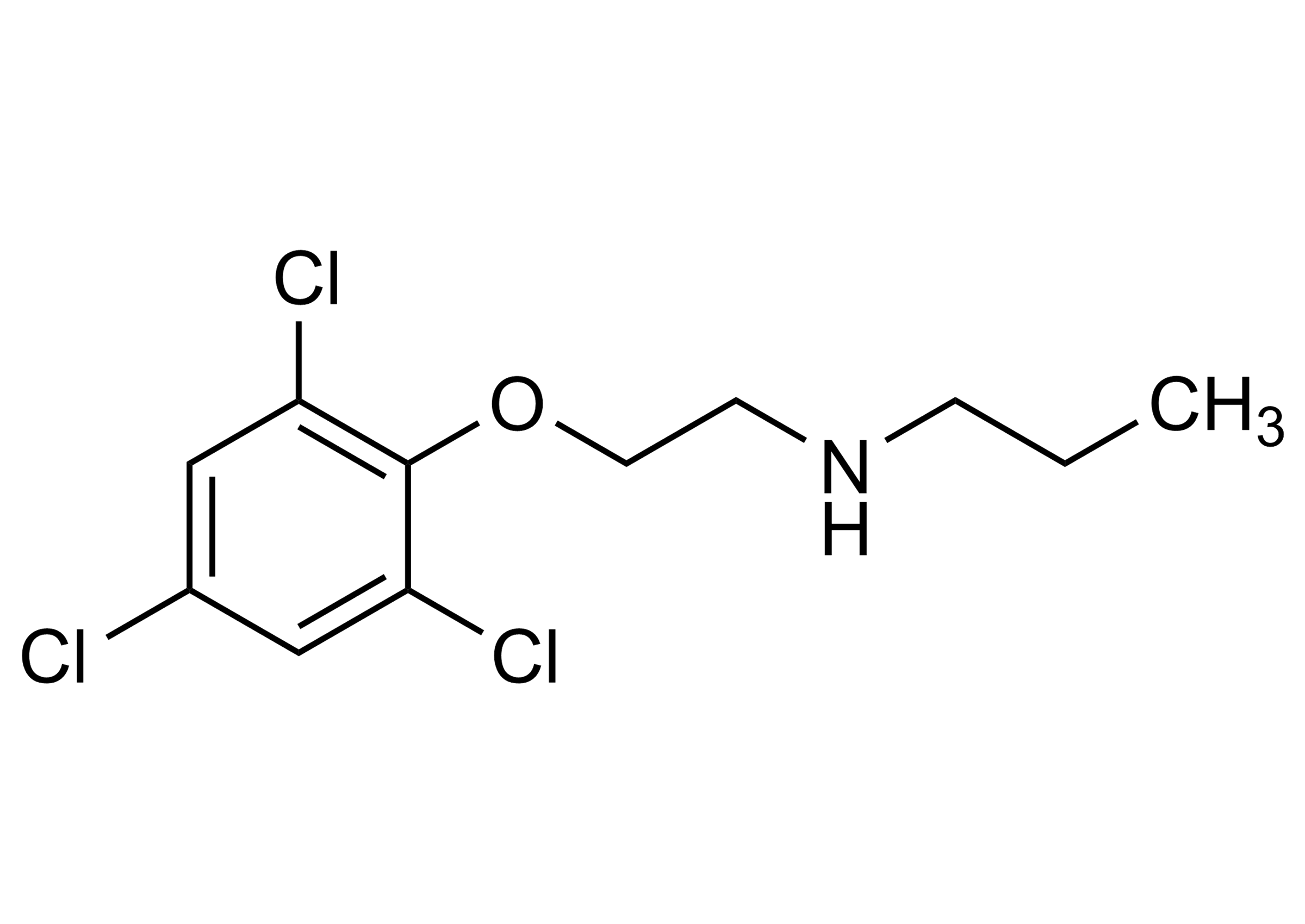 Prochloraz Metabolit BTS40348 (CAS 67747-01-7) molecular structure reference standard