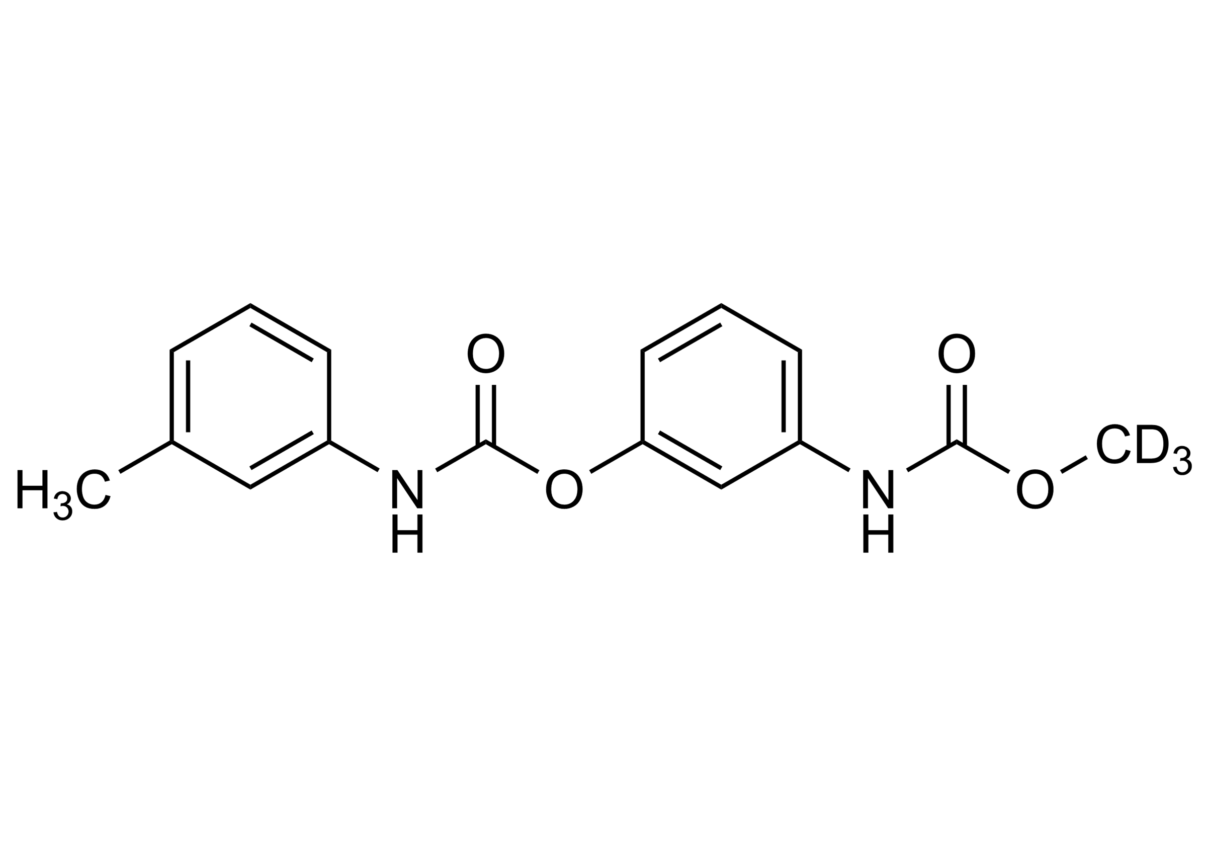 Phenmedipham D3 reference standard molecular structure for LC-MS/MS and GC-MS (CAS 1773497-41-8)