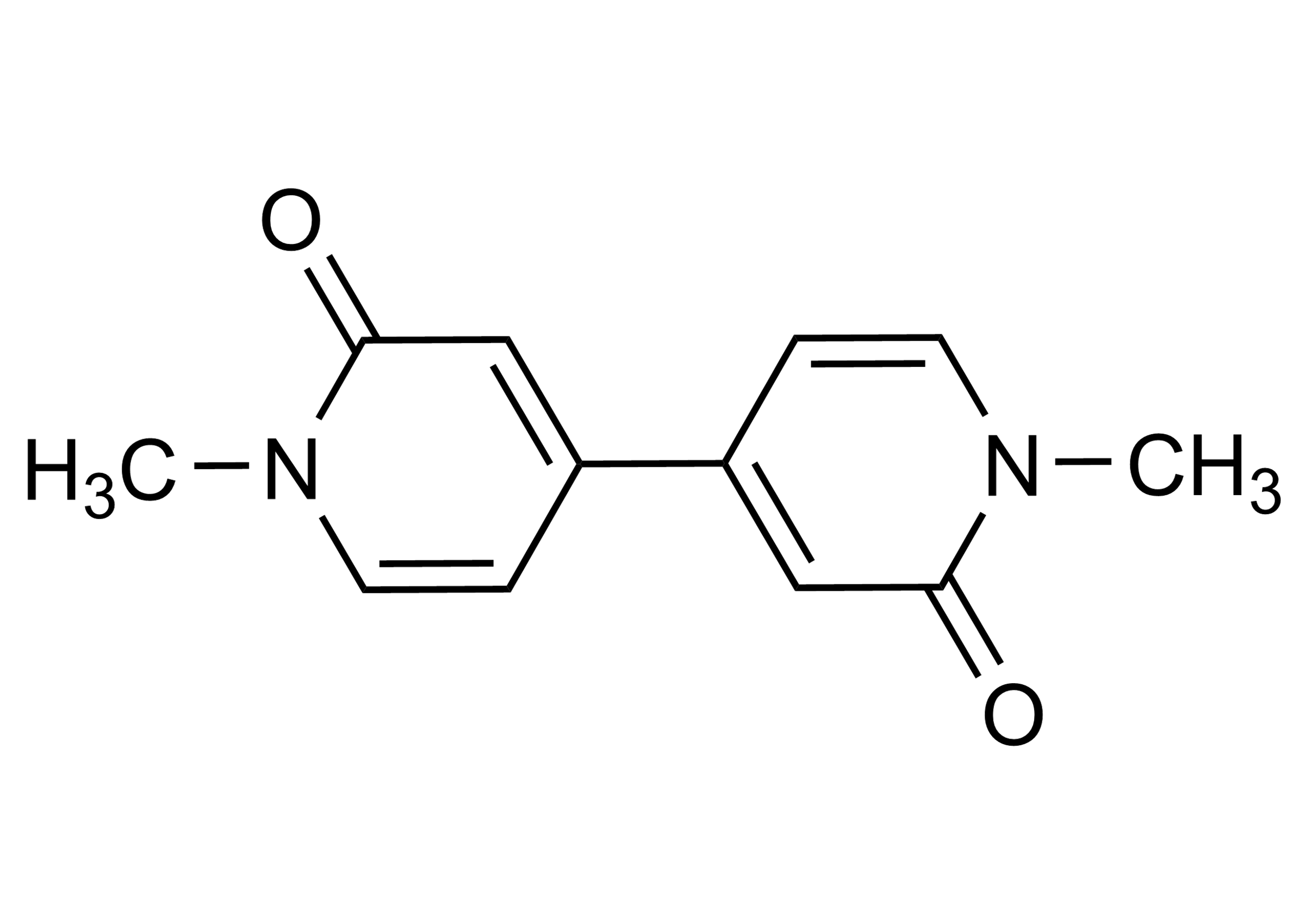 Paraquat dipyridone Reference Standard Molecular Structure Paraquat dipyridone reference standard structure CAS 35022-68-5