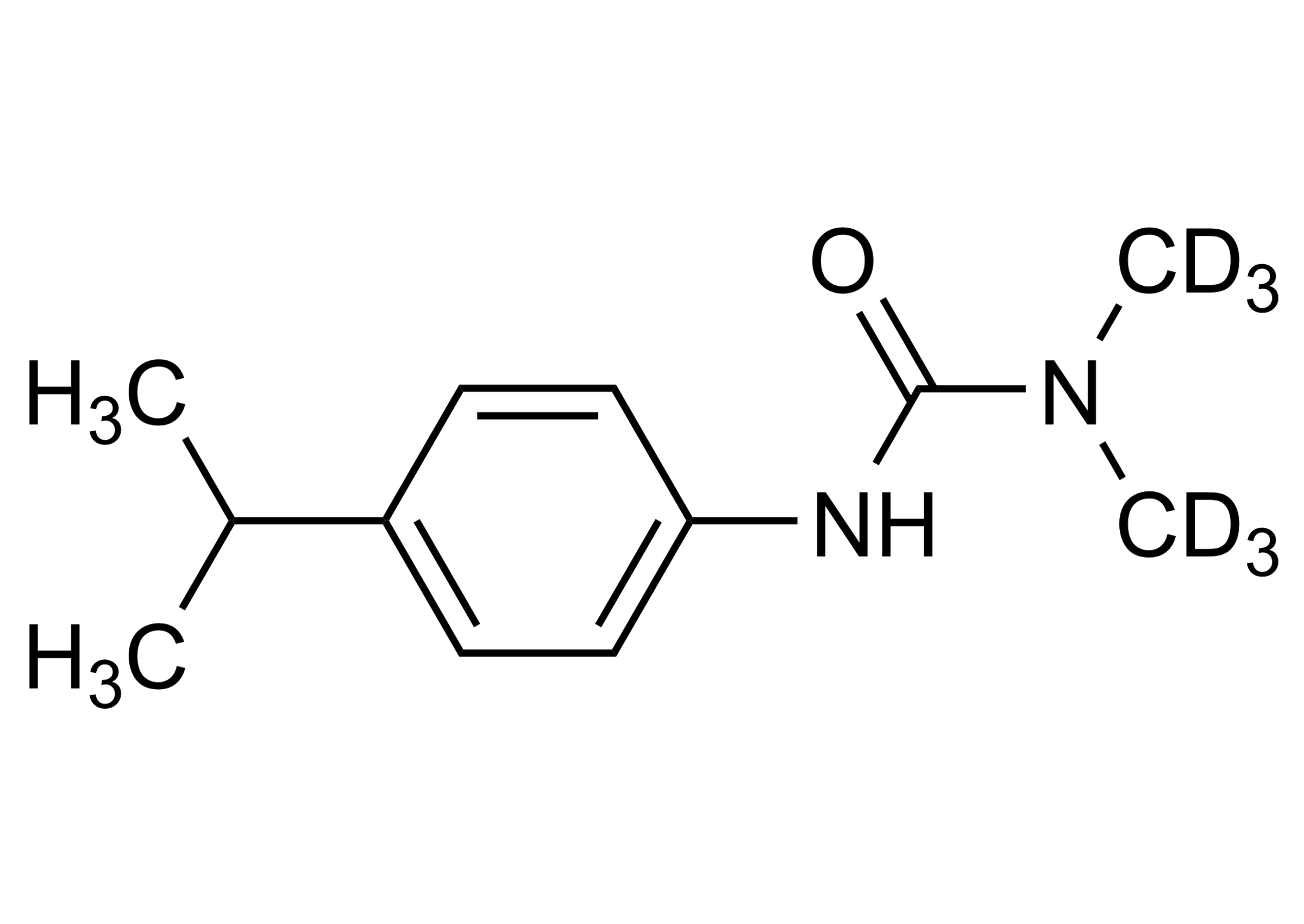 Isoproturon D6 Reference Standard Molecular Structure CAS 1007461-76-8 Isoproturon D6 reference standard molecular structure CAS 1007461-76-8 from WITEGA Laboratorien Berlin-Adlershof GmbH